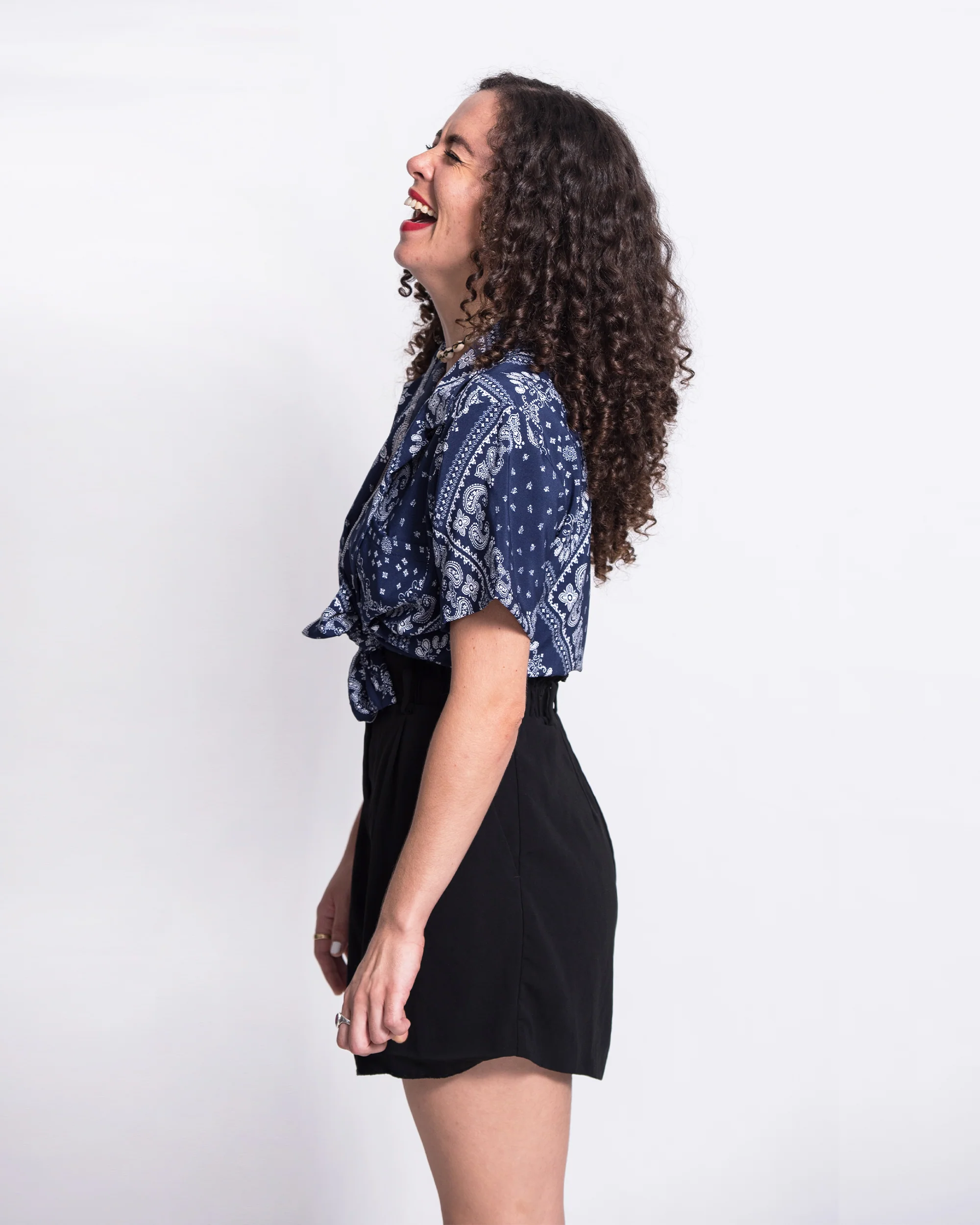 1057-Patchwork-Paisley-Short-Sleeve-Button-Shirt-in-Navy-5.webp Patchwork Paisley Short Sleeve Button Shirt in Navy