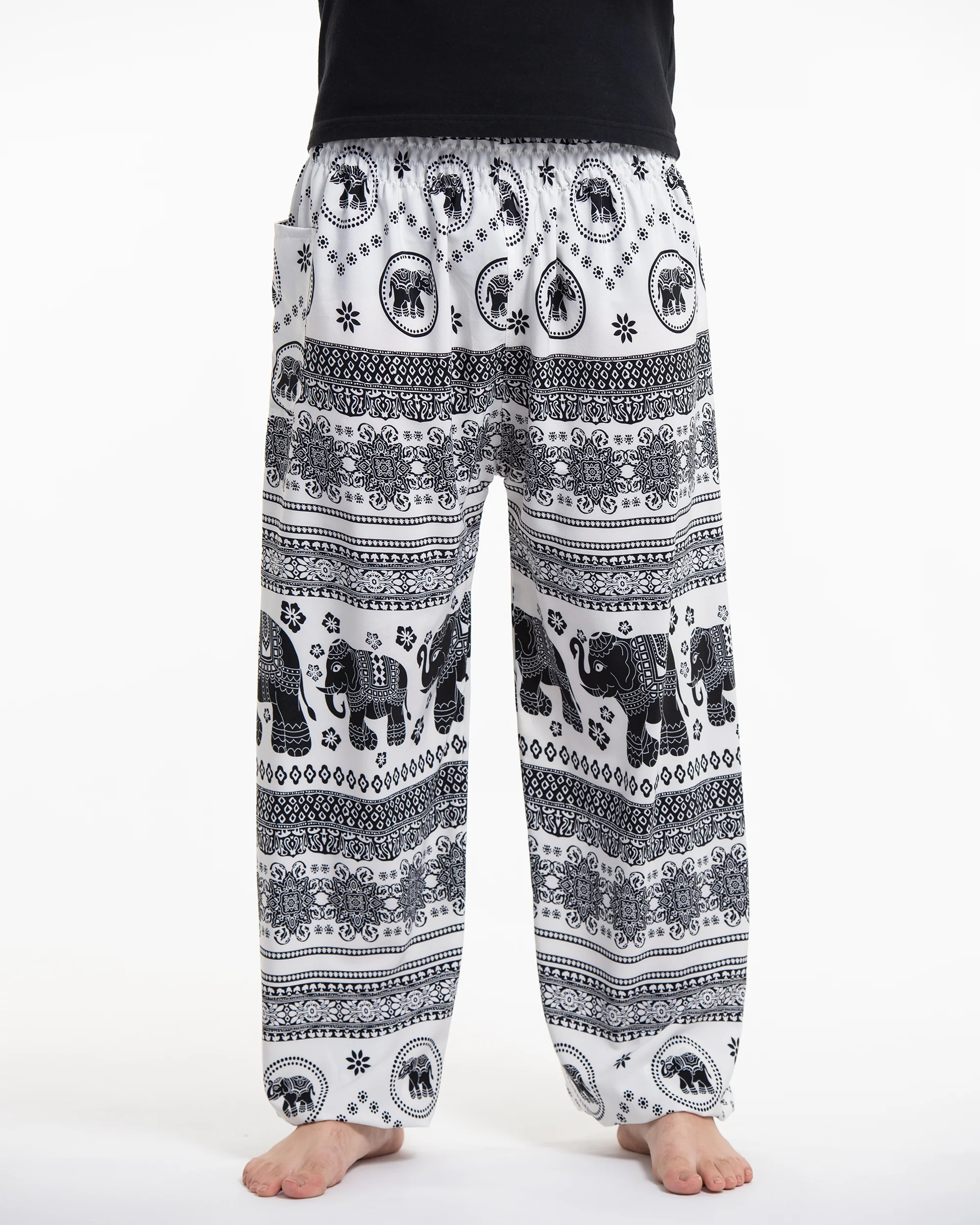 Parade Elephant Tall Harem Pants in White