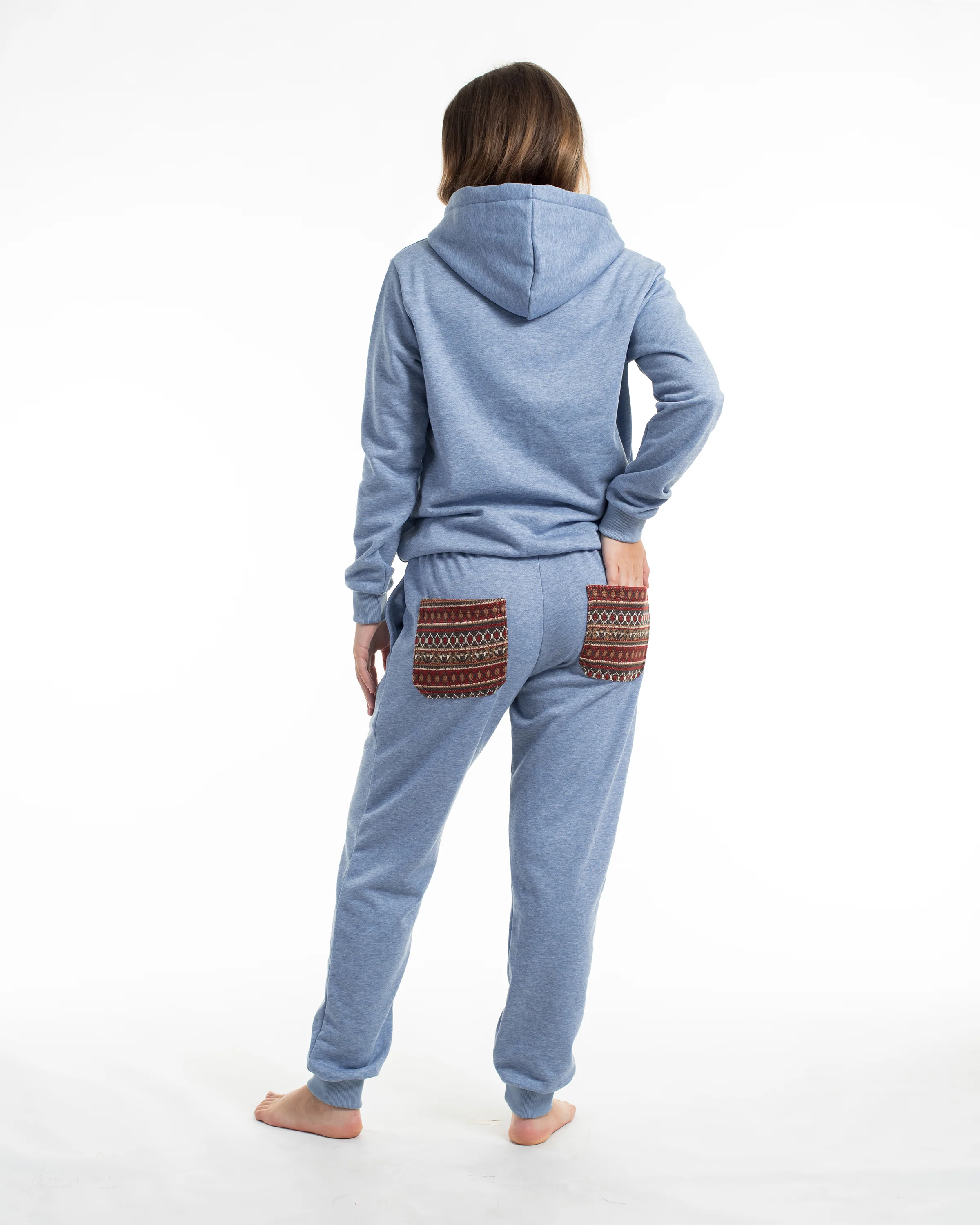 1172-Unisex-Terry-Pullover-Hoodie-with-Tribal-Pockets-in-Light-Blue-Size-M-XL-7.webp Unisex Terry Pullover Hoodie with Tribal Pockets in Light Blue (Size M - XL)