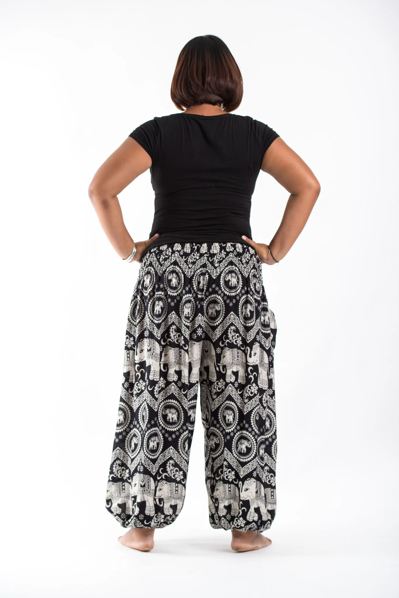 1301-Plus-Size-Imperial-Elephant-Women-s-Elephant-Pants-in-Black-4.webp Plus Size Imperial Elephant Women's Elephant Pants in Black