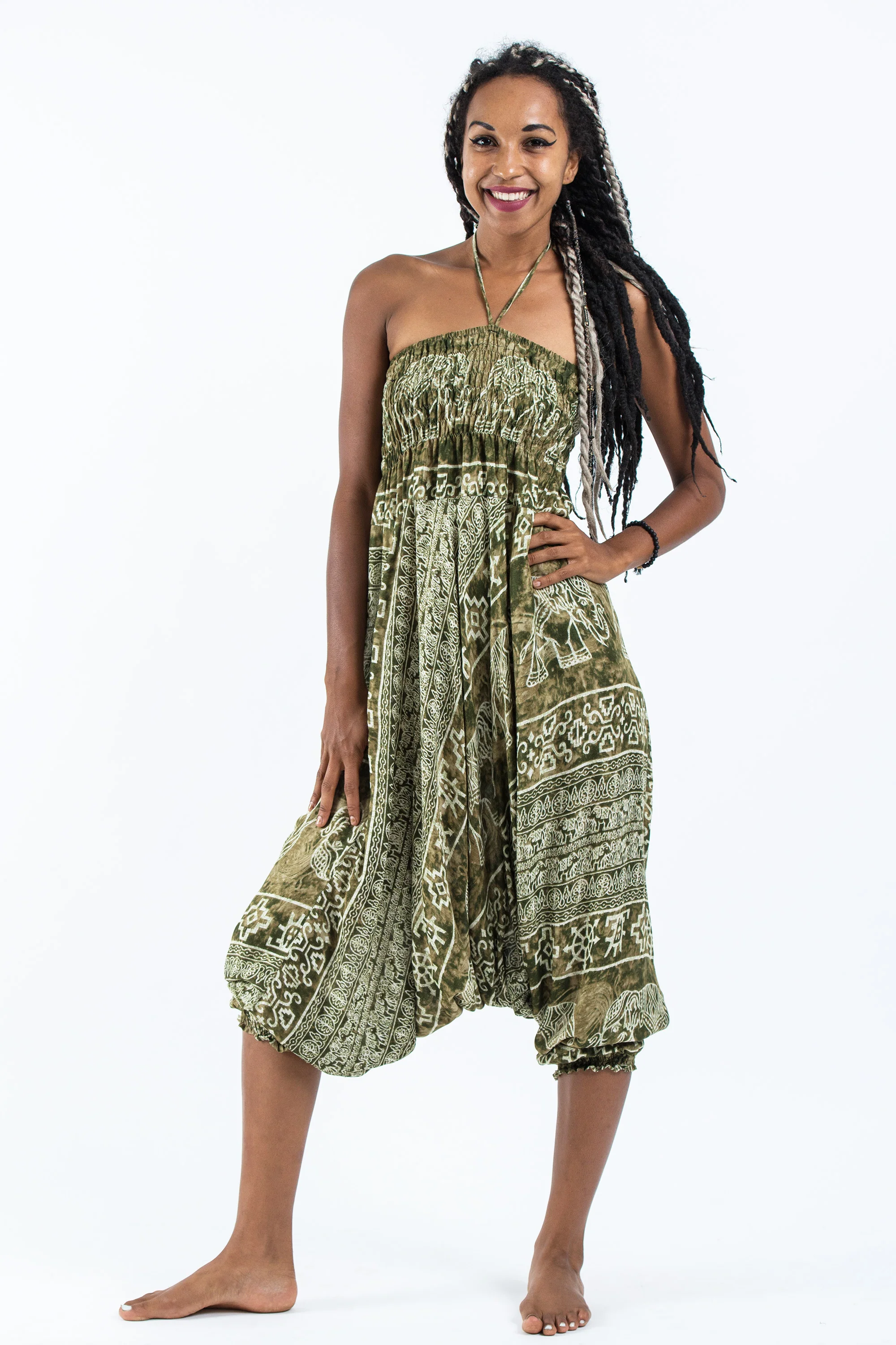 1383-Marble-Elephant-2-in-1-Jumpsuit-Elephant-Pants-in-Olive-6.webp Marble Elephant 2-in-1 Jumpsuit Elephant Pants in Olive