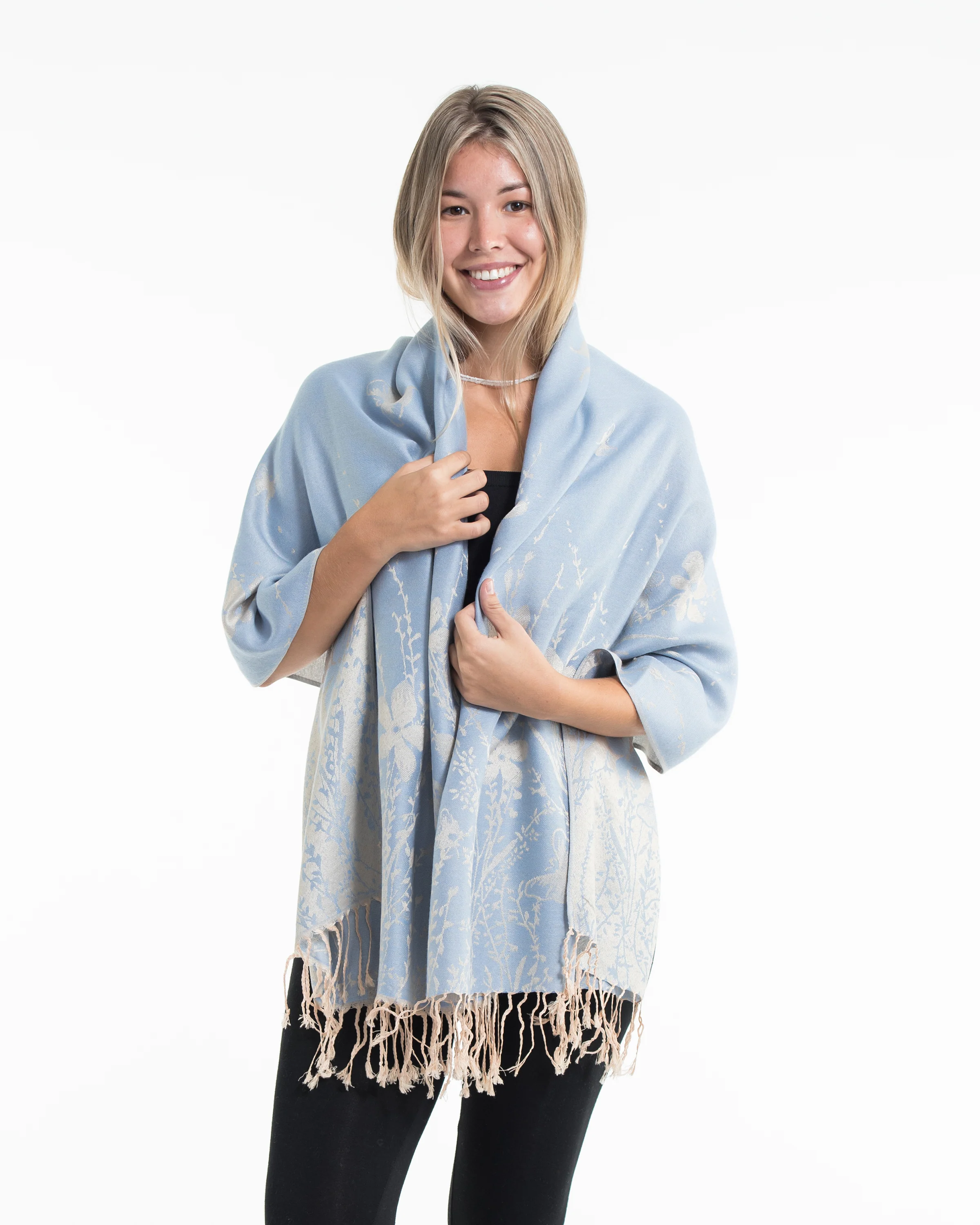 14-Nepal-Floral-Butterfly-Pashmina-Shawl-Scarf-in-Blue-3.webp Nepal Floral Butterfly Pashmina Shawl Scarf in Blue