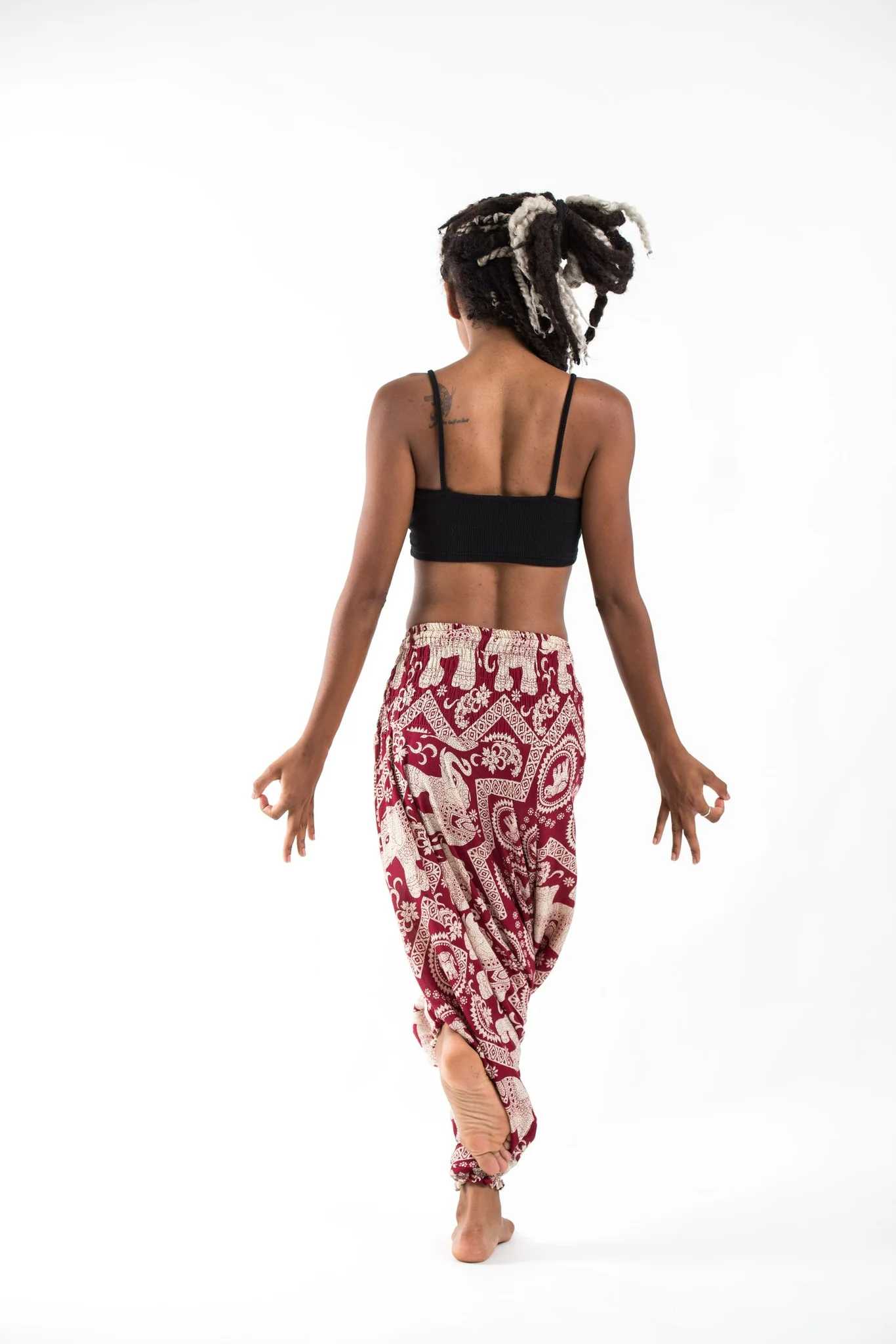 1409-Imperial-Elephant-2-in-1-Jumpsuit-Elephant-Pants-in-Red-4.webp Imperial Elephant 2-in-1 Jumpsuit Elephant Pants in Red