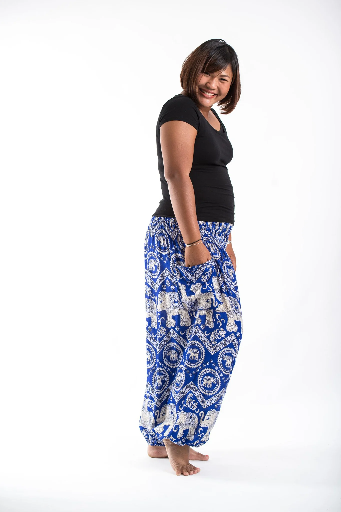 1520-Plus-Size-Imperial-Elephant-Women-s-Elephant-Pants-in-Blue-3.webp Plus Size Imperial Elephant Women's Elephant Pants in Blue
