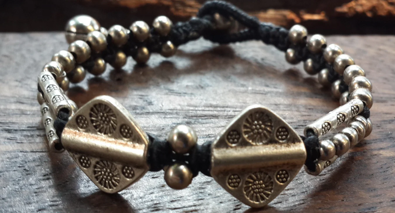 163-Hill-Tribe-Silver-Bead-And-Aztec-Charm-Bracelets-3.webp Hill Tribe Silver Bead And Aztec Charm Bracelets