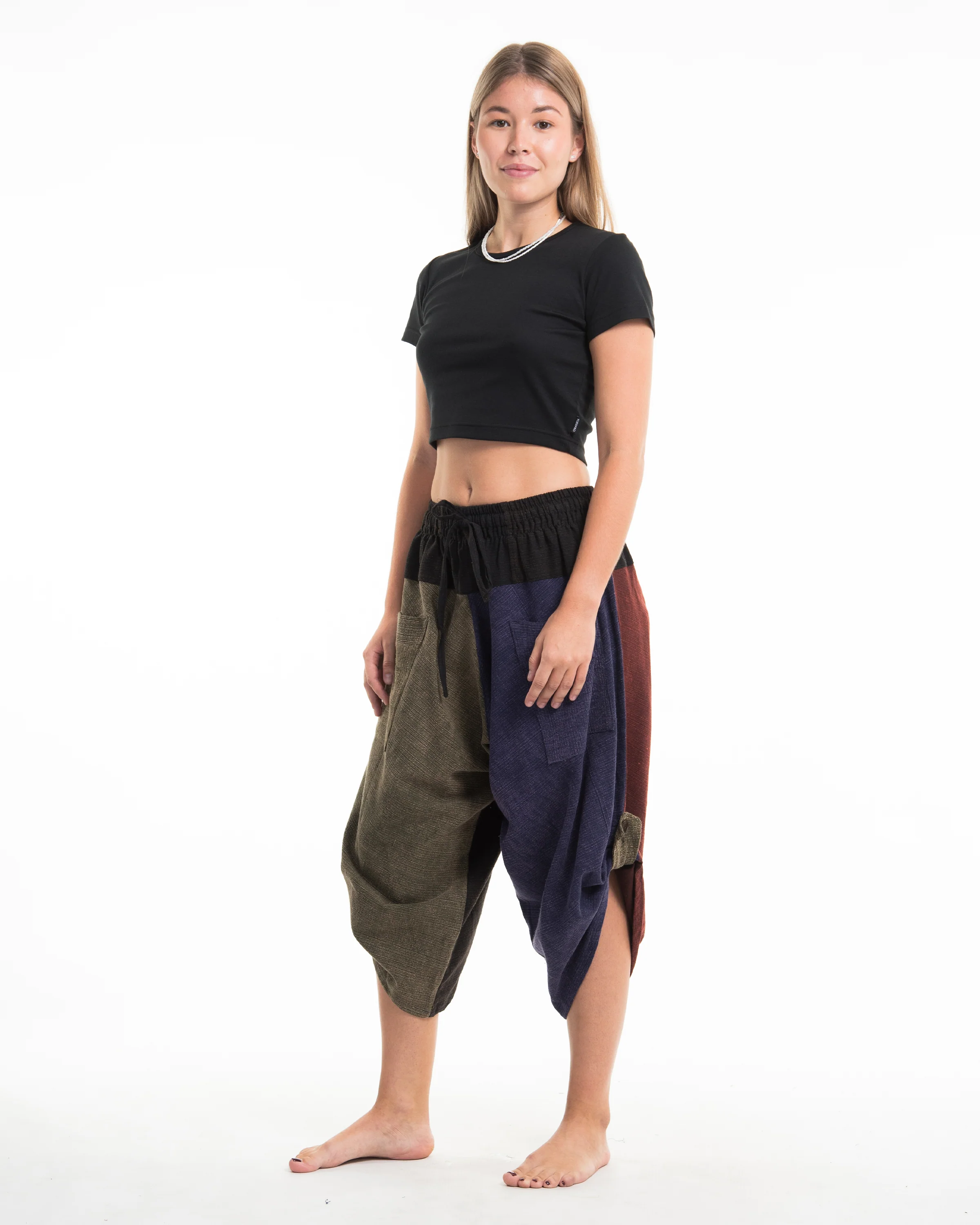 1647-Women-s-Patchwork-Stonewash-Cropped-Pants-3.webp Women's Patchwork Stonewash Cropped Pants