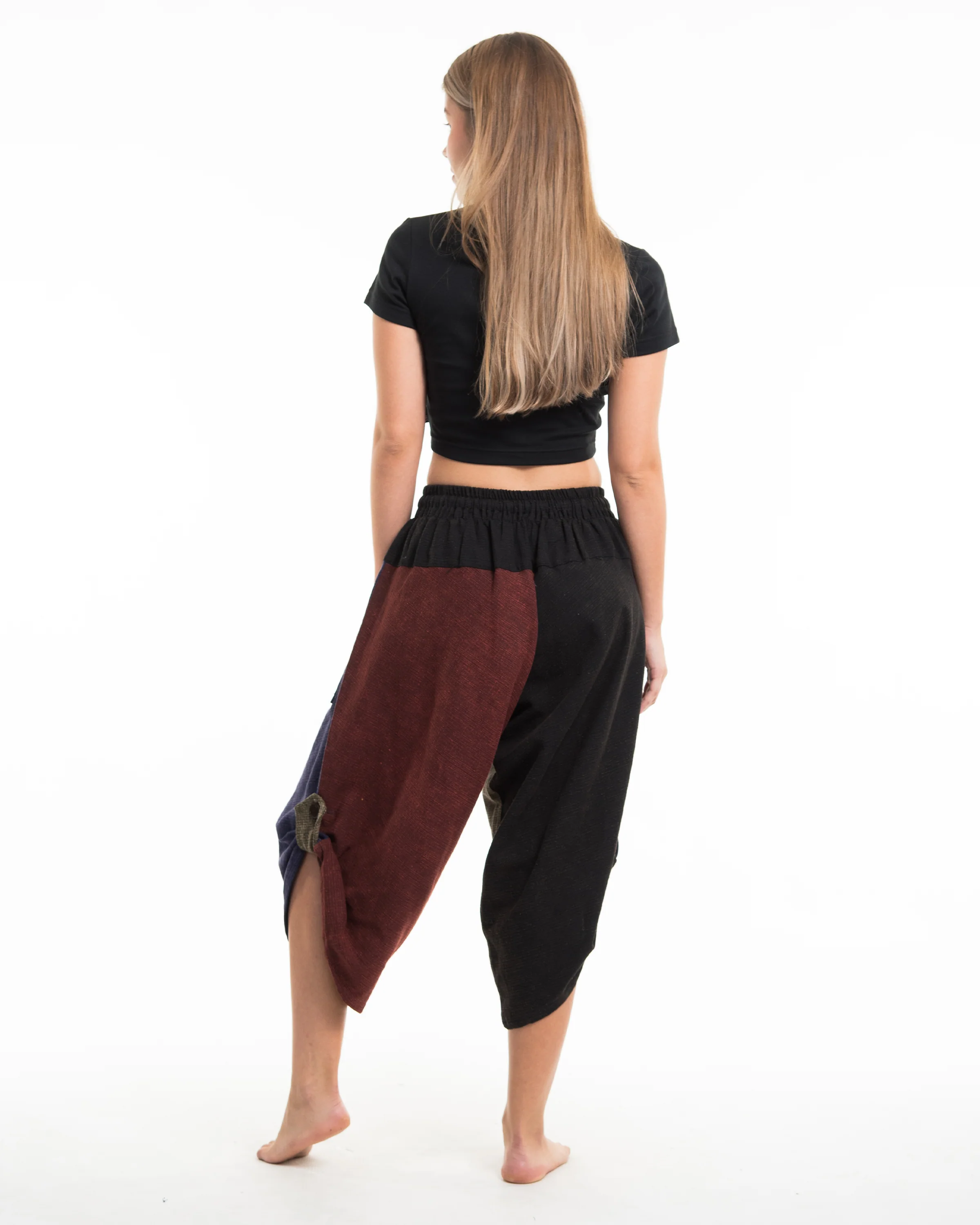 1647-Women-s-Patchwork-Stonewash-Cropped-Pants-4.webp Women's Patchwork Stonewash Cropped Pants