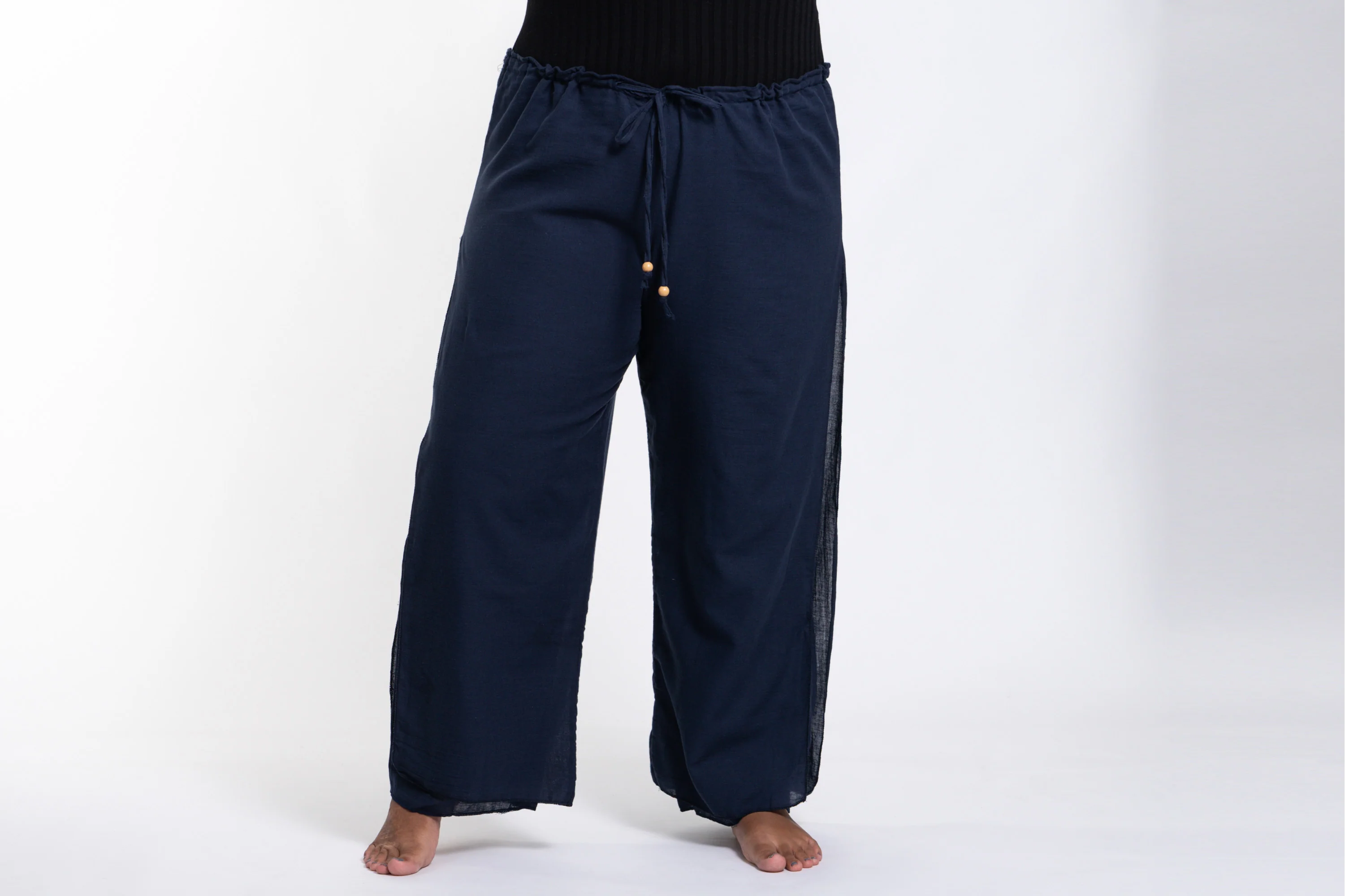 1702-Plus-Size-Women-s-Thai-Harem-Double-Layers-Palazzo-Pants-in-Solid-Navy-2.webp Plus Size Women's Thai Harem Double Layers Palazzo Pants in Solid Navy