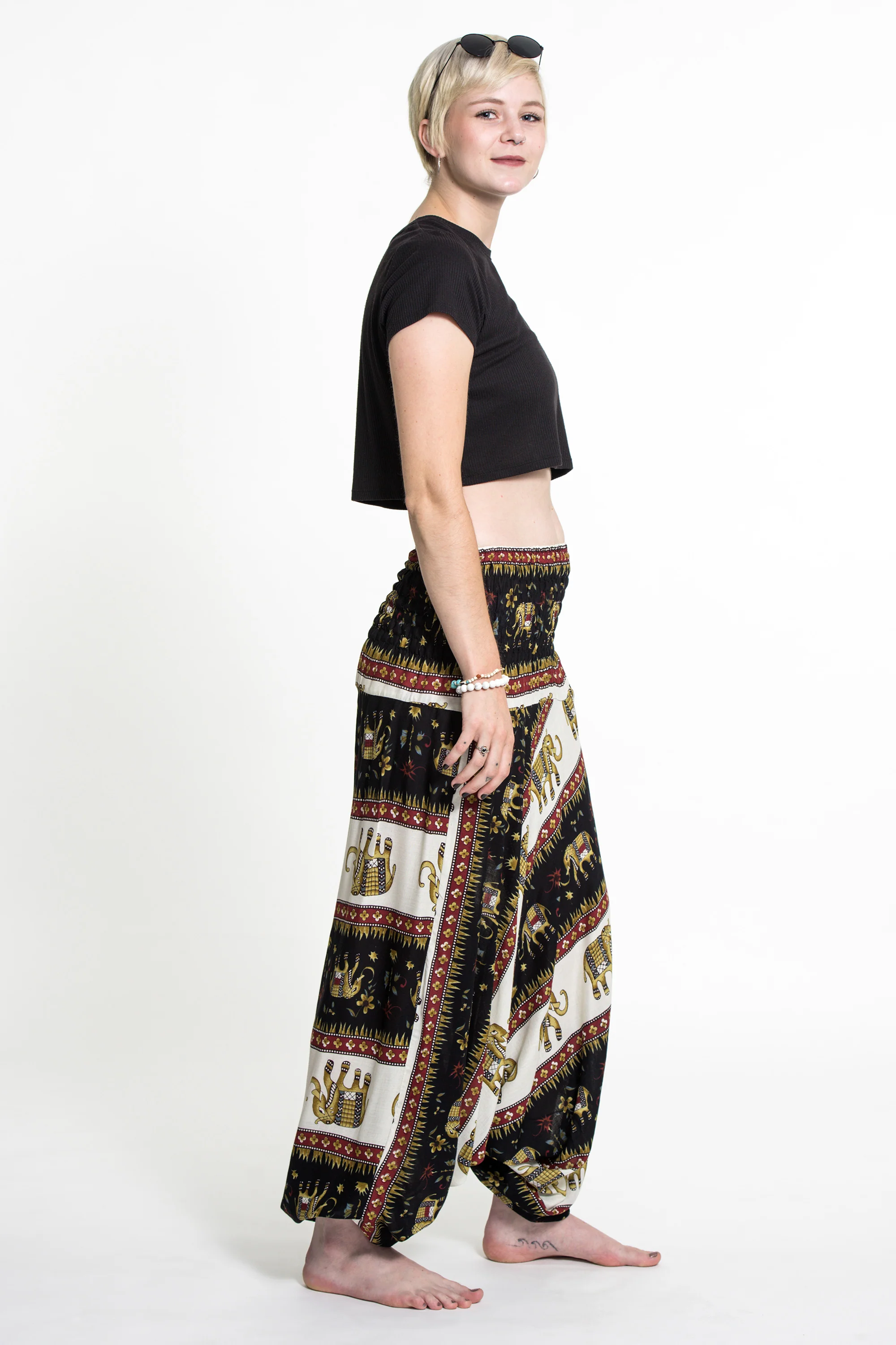 1713-Elephant-Bliss-2-in-1-Jumpsuit-Elephant-Pants-in-Black-3.webp Elephant Bliss 2-in-1 Jumpsuit Elephant Pants in Black