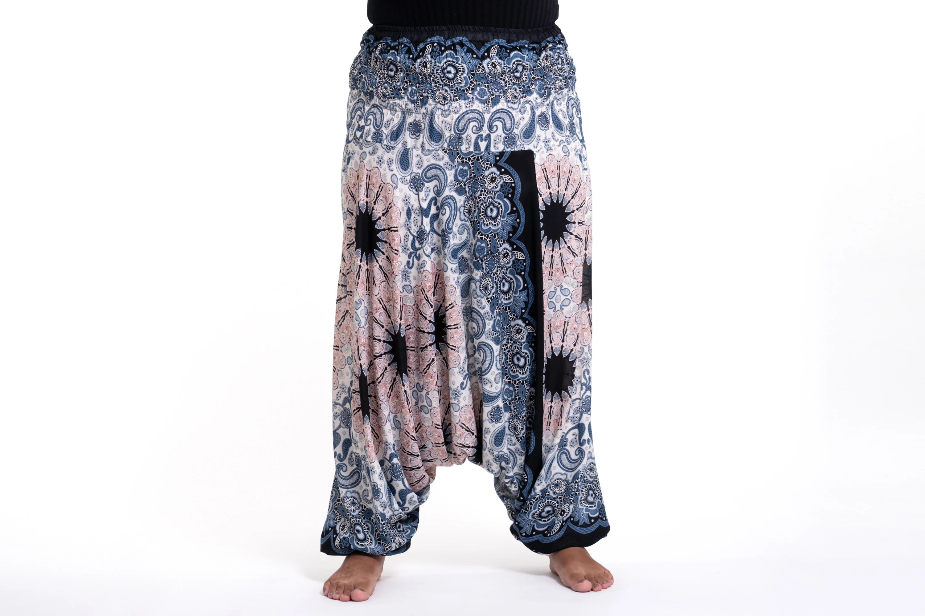1719-Plus-Size-Paisley-Mandalas-2-in-1-Jumpsuit-Harem-Pants-in-Silver-Gray-2.webp Plus Size Paisley Mandalas 2-in-1 Jumpsuit Harem Pants in Silver Gray