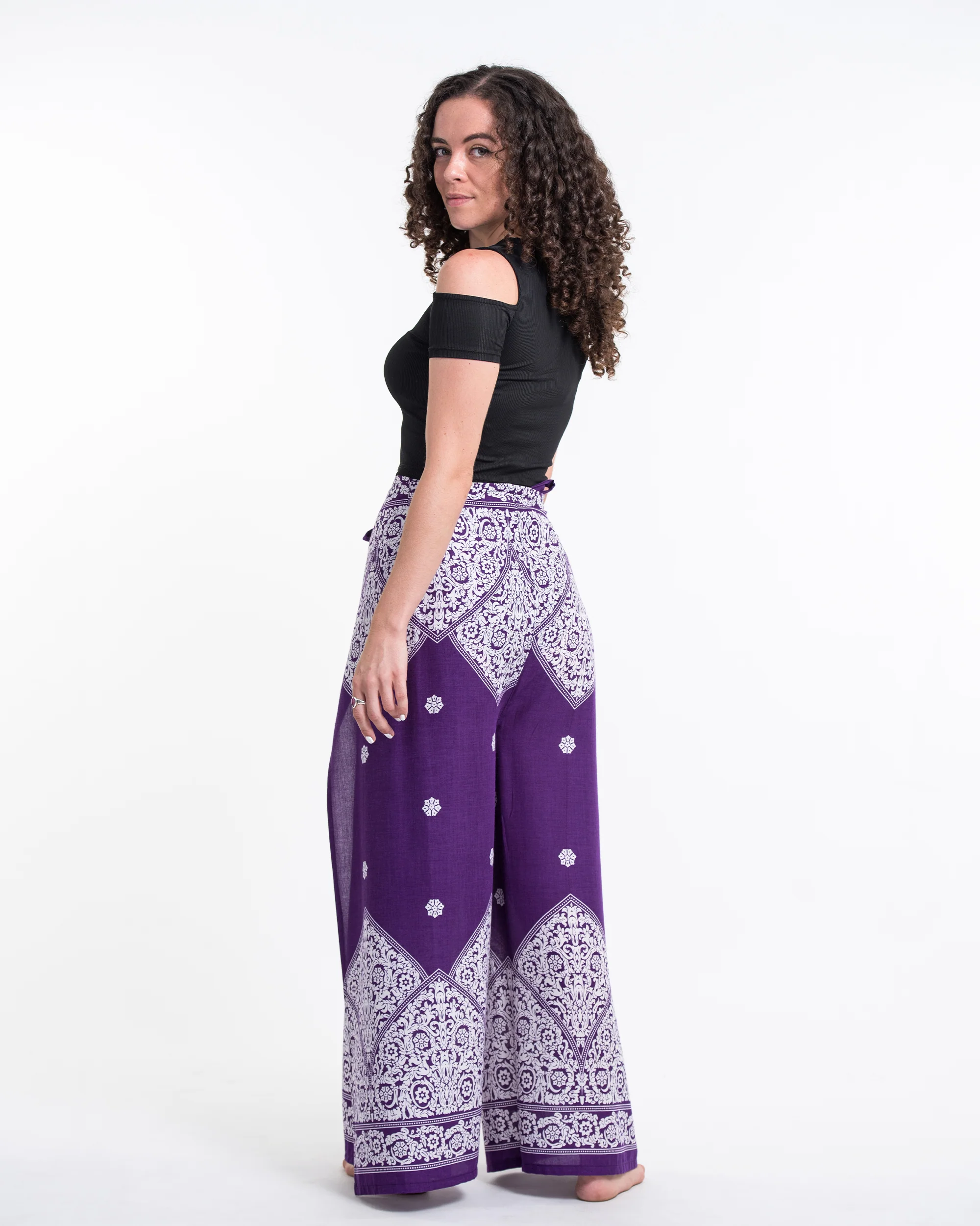 1759-Blooming-Vines-Wrap-Palazzo-Style-Harem-Pants-in-Purple-4.webp Blooming Vines Wrap Palazzo Style Harem Pants in Purple