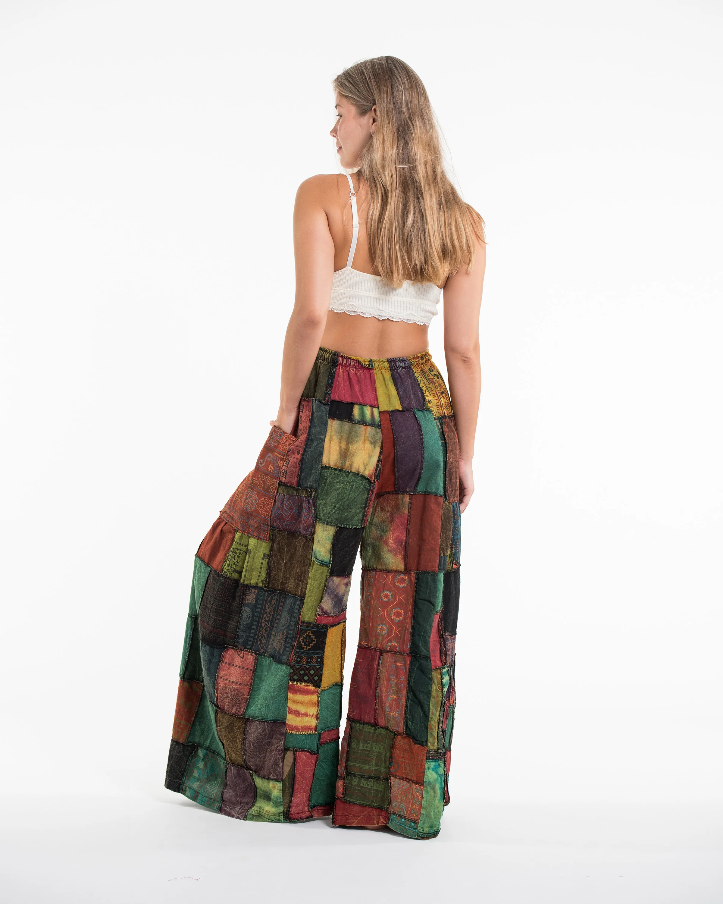 1768-Women-s-Patchwork-Stone-Washed-Wide-Leg-Cotton-Pants-in-Dune-4.webp Women's Patchwork Stone Washed Wide Leg Cotton Pants in Dune