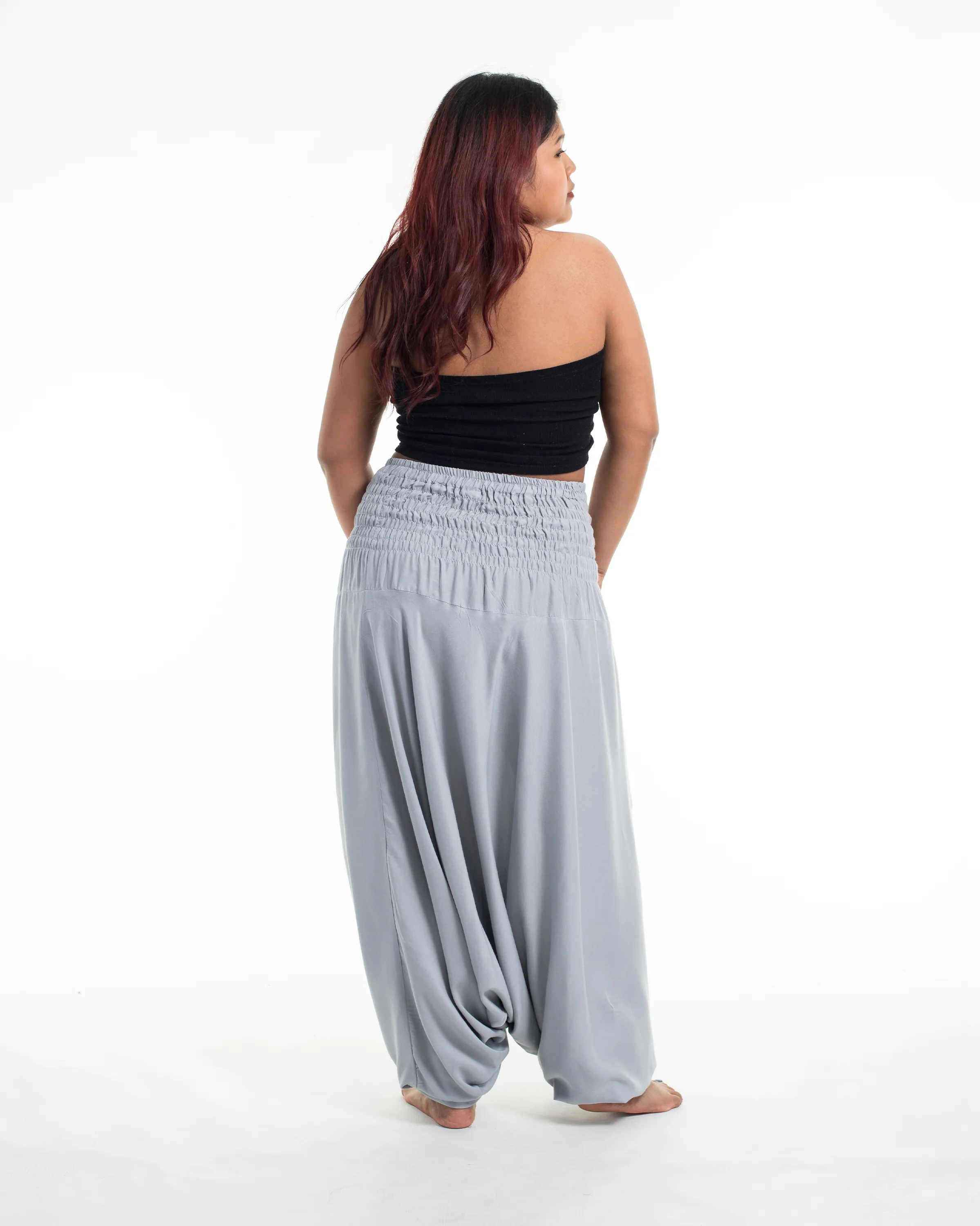 1864-Plus-Size-Solid-Color-2-in-1-Jumpsuit-Harem-Pants-in-Light-Gray-4.webp Plus Size Solid Color 2-in-1 Jumpsuit Harem Pants in Light Gray