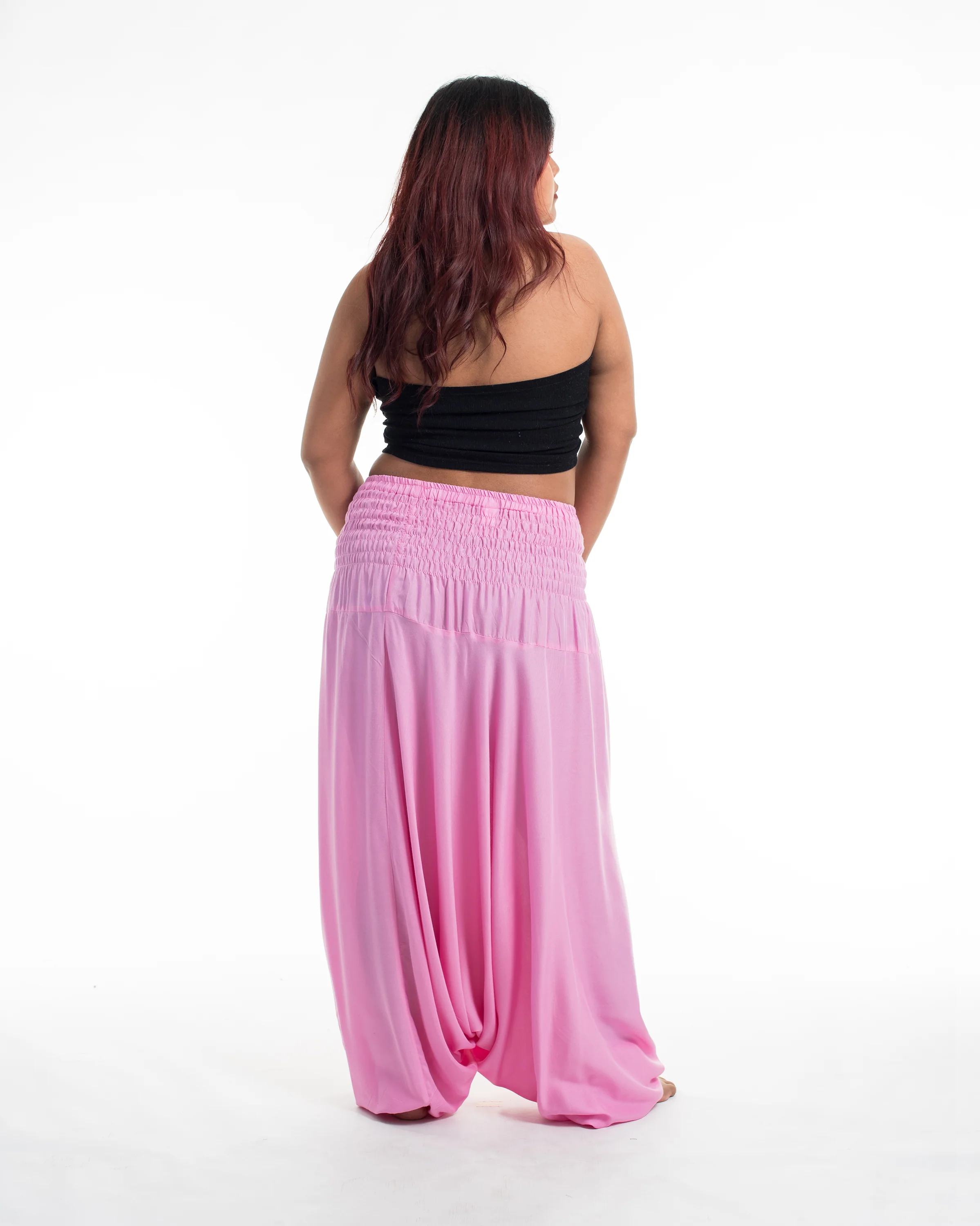 1876-Plus-Size-Solid-Color-2-in-1-Jumpsuit-Harem-Pants-in-Light-Pink-4.webp Plus Size Solid Color 2-in-1 Jumpsuit Harem Pants in Light Pink