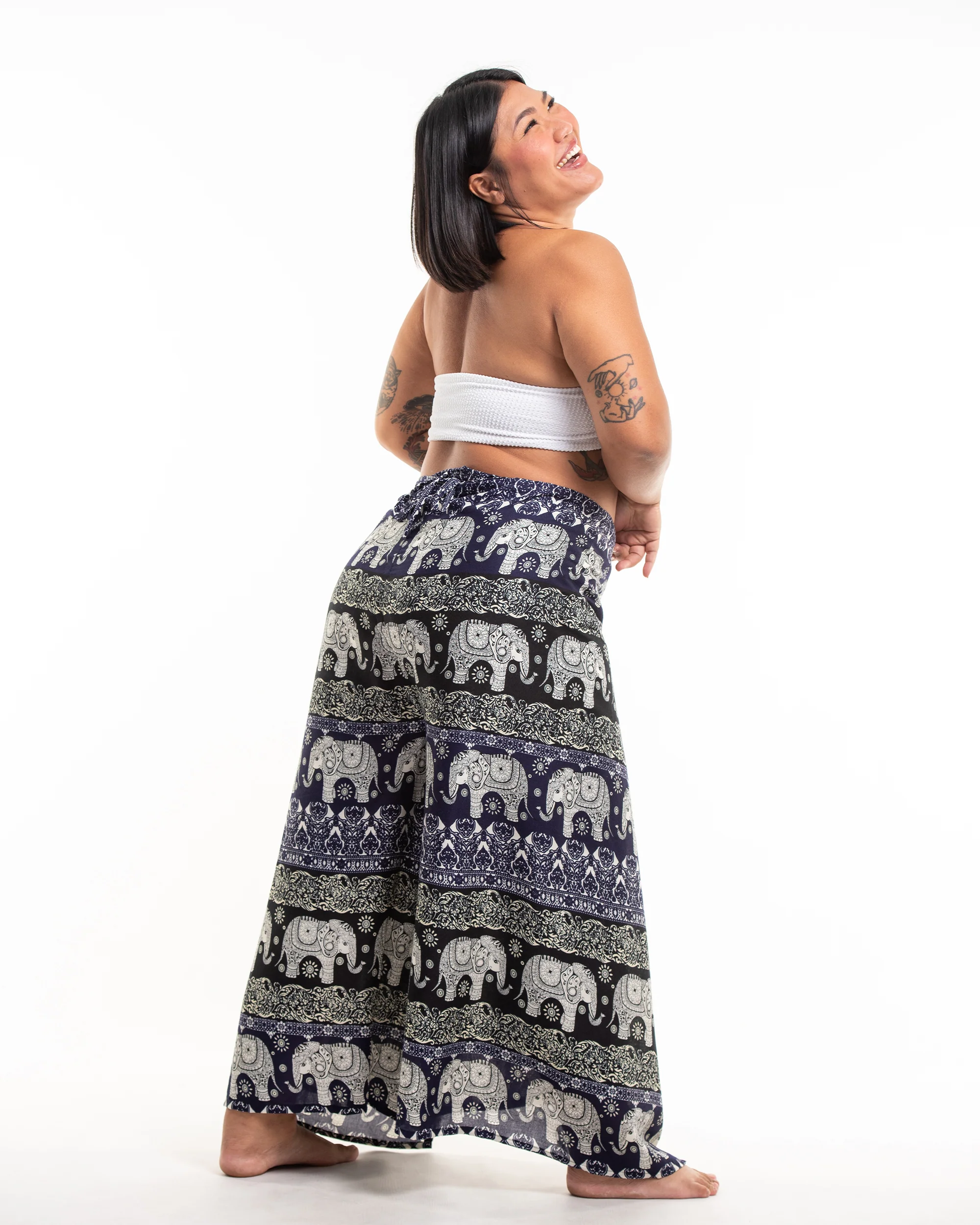 1878-Plus-Size-Divine-Elephant-Wrap-Palazzo-Style-Harem-Pants-in-Indigo-3.webp Plus Size Divine Elephant Wrap Palazzo Style Harem Pants in Indigo