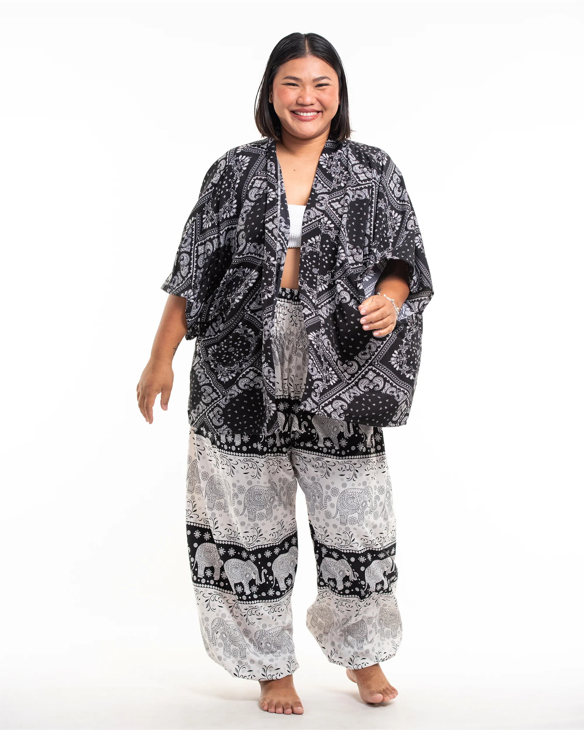 1920-Patchwork-Paisley-Kimono-Cardigan-in-Black-4.webp Patchwork Paisley Kimono Cardigan in Black