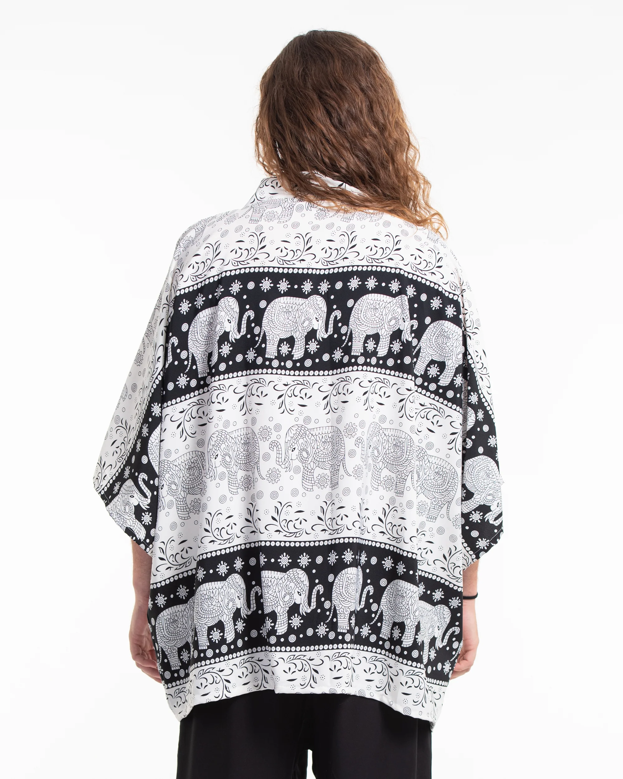 1959-Floral-Elephant-Kimono-Cardigan-in-Black-4.webp Floral Elephant Kimono Cardigan in Black