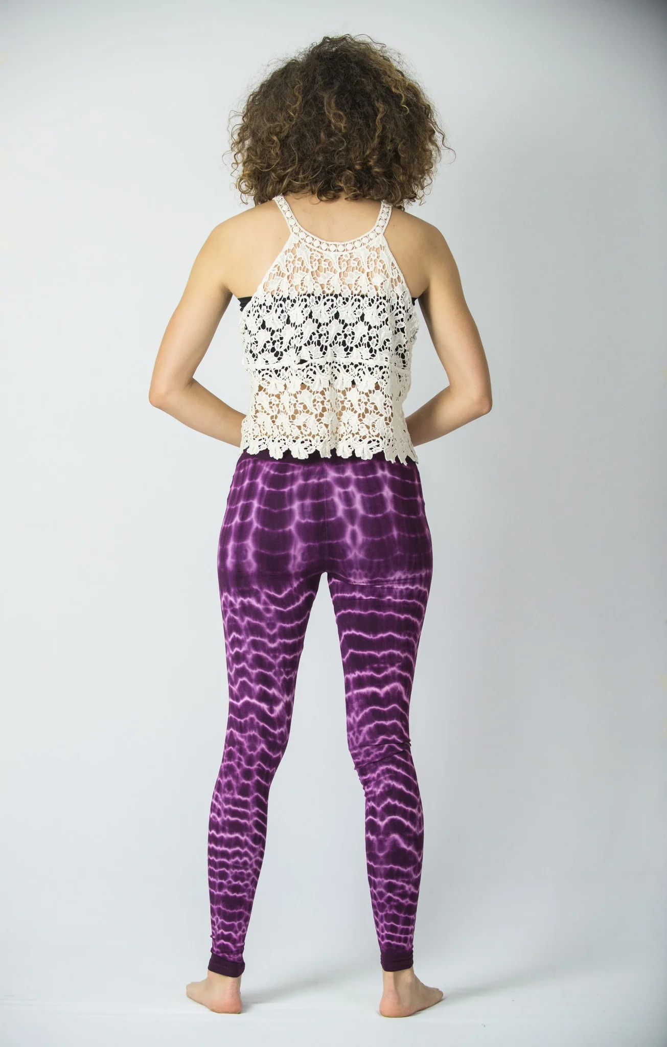 2130-Melting-Stripes-Tie-Dye-Cotton-Leggings-in-Purple-3.webp Melting Stripes Tie Dye Cotton Leggings in Purple