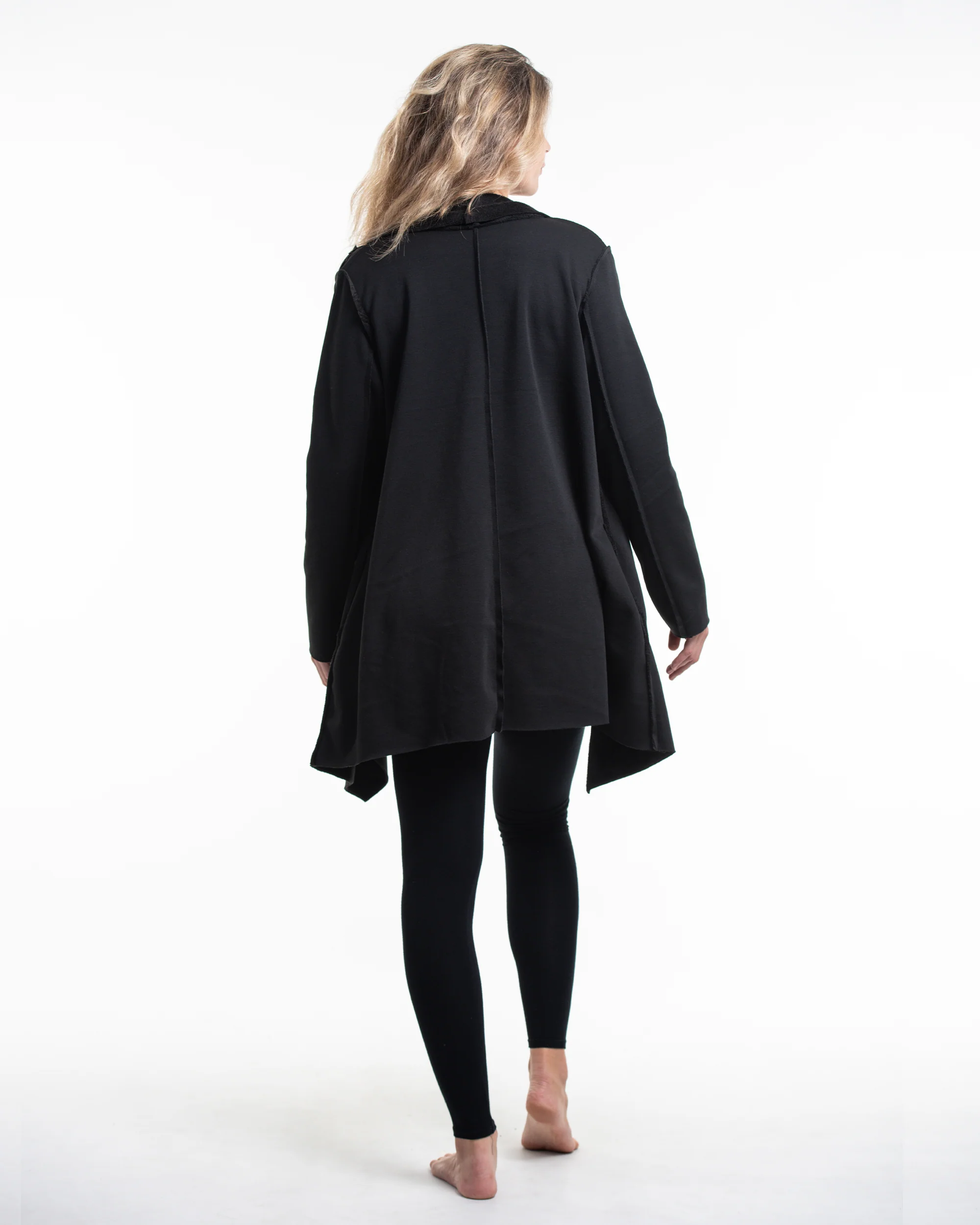 2245-Fleece-Cardigan-in-Black-4.webp Fleece Cardigan in Black