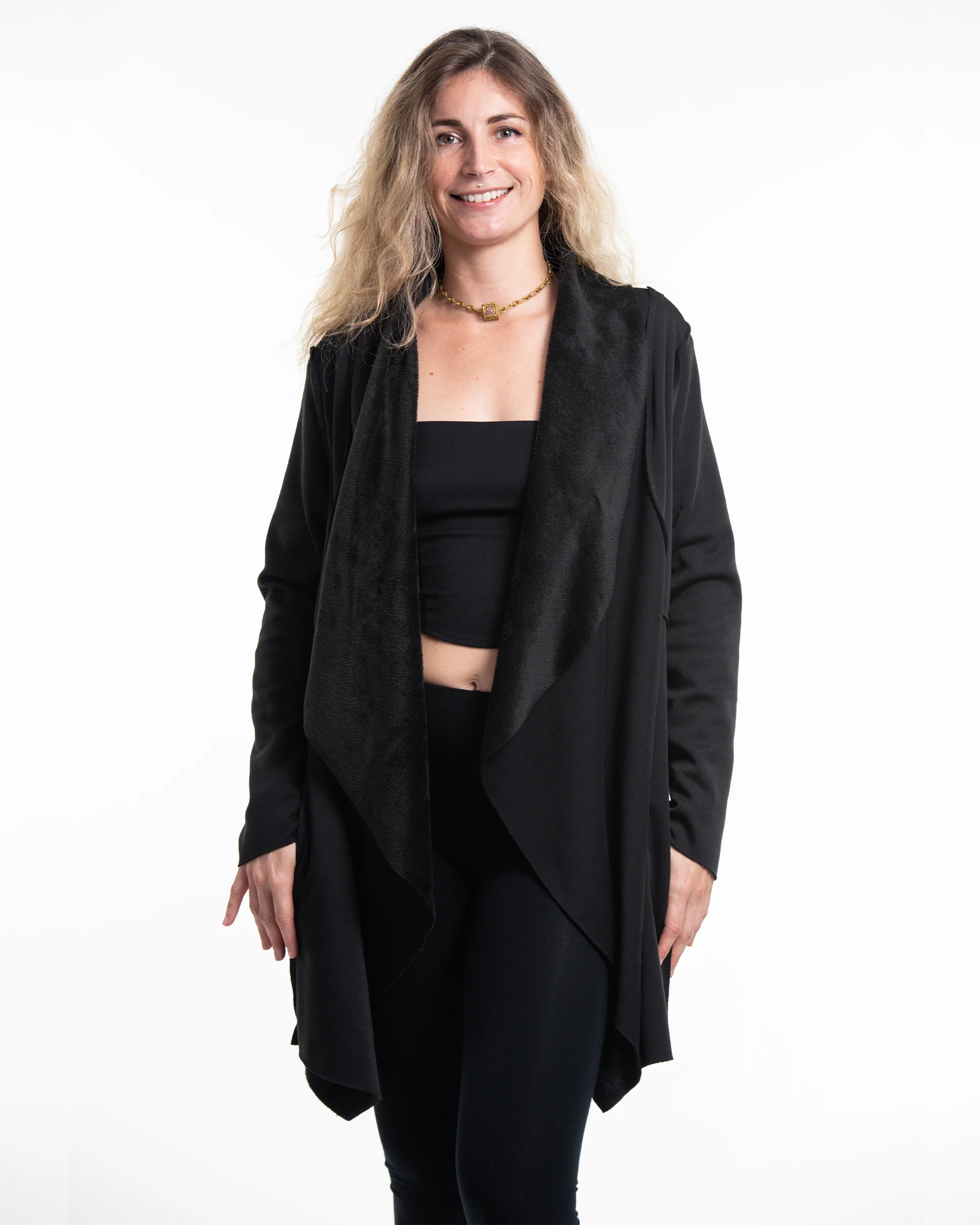 2245-Fleece-Cardigan-in-Black-5.webp Fleece Cardigan in Black