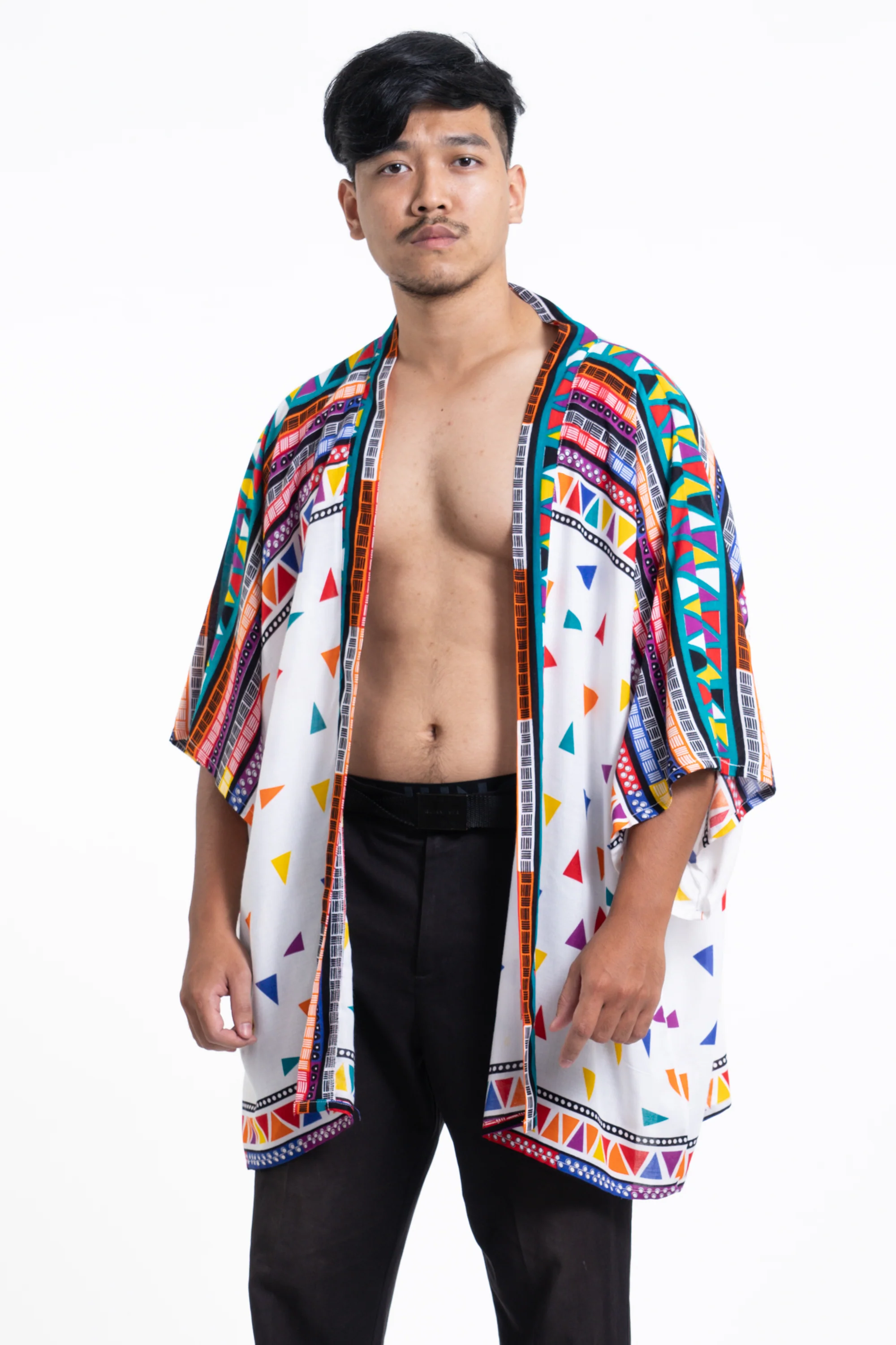 2520-Triangles-Kimono-Cardigan-in-White-4.webp Triangles Kimono Cardigan in White