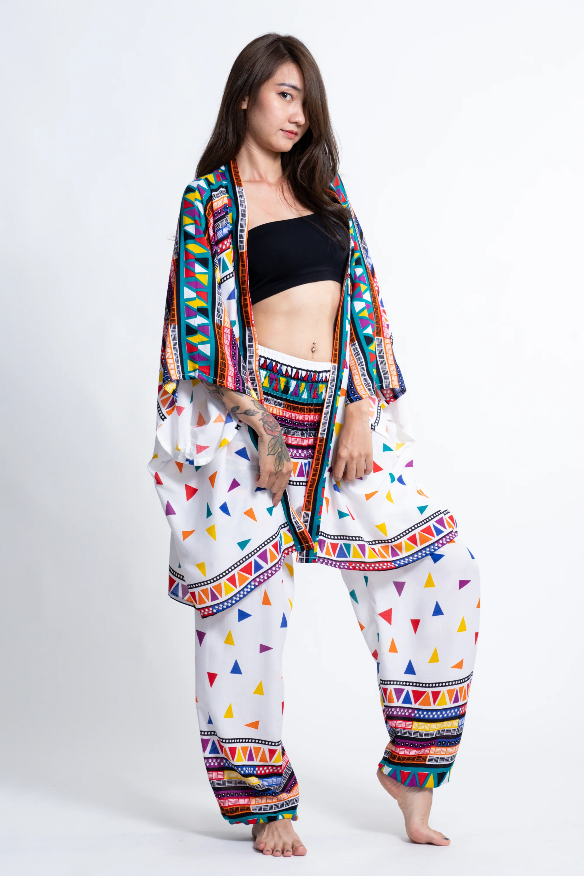 2520-Triangles-Kimono-Cardigan-in-White-6.webp Triangles Kimono Cardigan in White