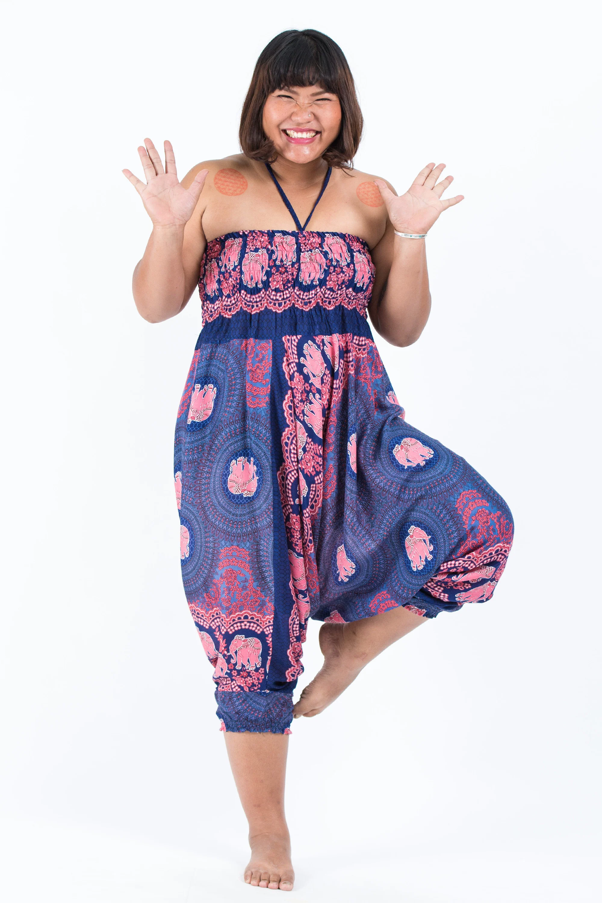 2526-Plus-Size-Mandala-Elephant-2-in-1-Jumpsuit-Elephant-Pants-in-Blue-6.webp Plus Size Mandala Elephant 2-in-1 Jumpsuit Elephant Pants in Blue