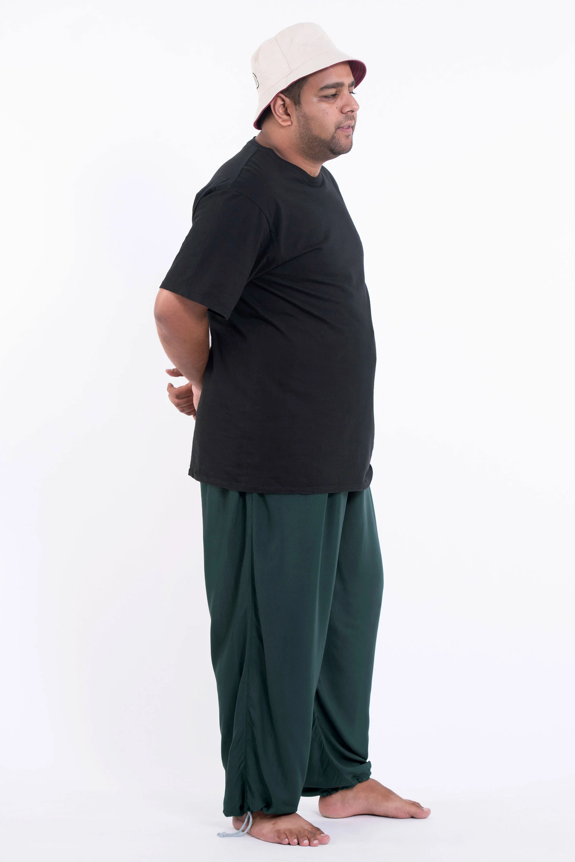 2560-Plus-Size-Solid-Color-Drawstring-Men-s-Yoga-Massage-Pants-in-Dark-Teal-3.webp Plus Size Solid Color Drawstring Men's Yoga Massage Pants in Dark Teal