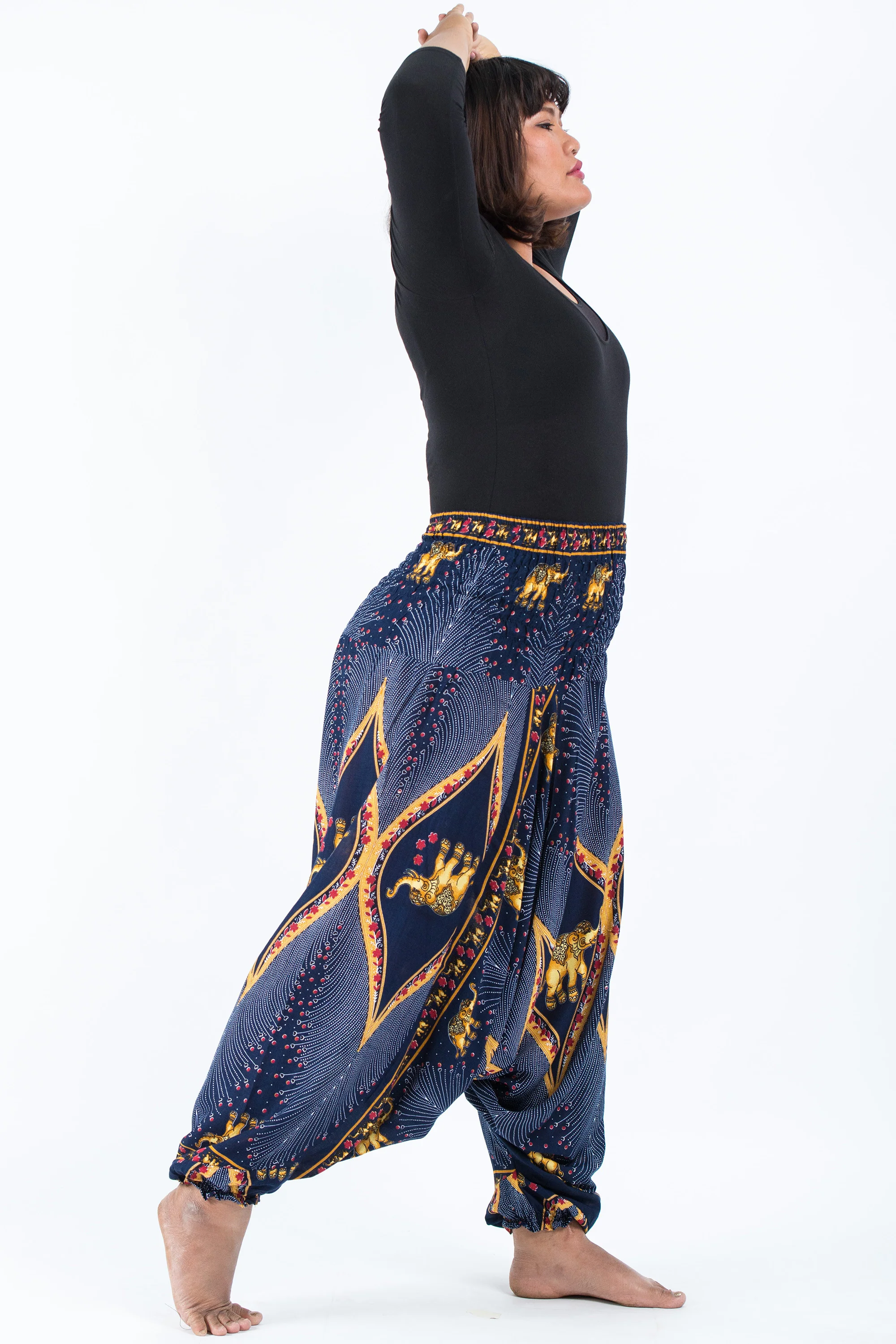 2574-Plus-Size-Peacock-Elephant-2-in-1-Jumpsuit-Elephant-Pants-in-Blue-3.webp Plus Size Peacock Elephant 2-in-1 Jumpsuit Elephant Pants in Blue