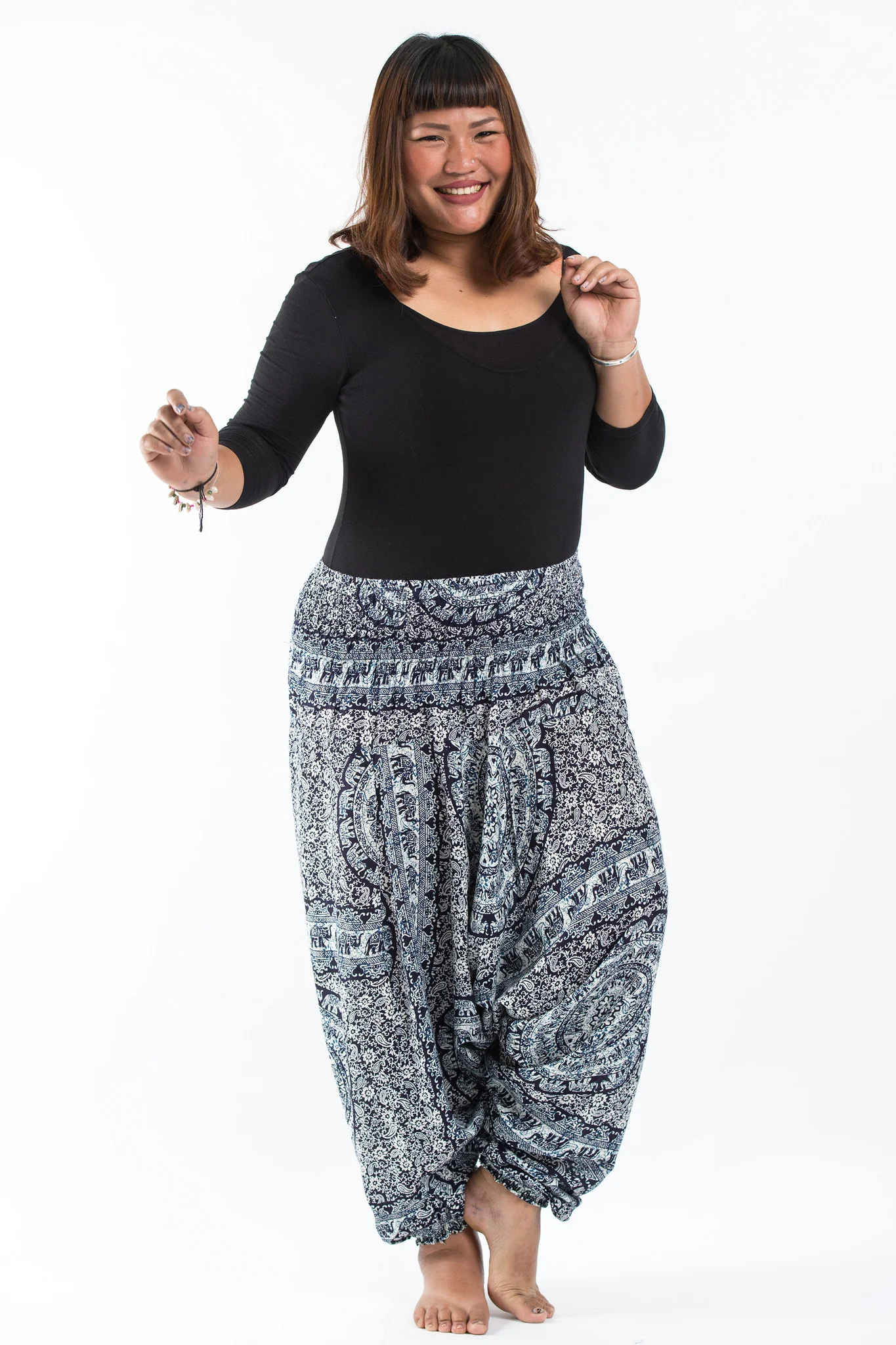 2612-Plus-Size-Paisley-Elephant-2-in-1-Jumpsuit-Elephant-Pants-in-Blue-5.webp Plus Size Paisley Elephant 2-in-1 Jumpsuit Elephant Pants in Blue