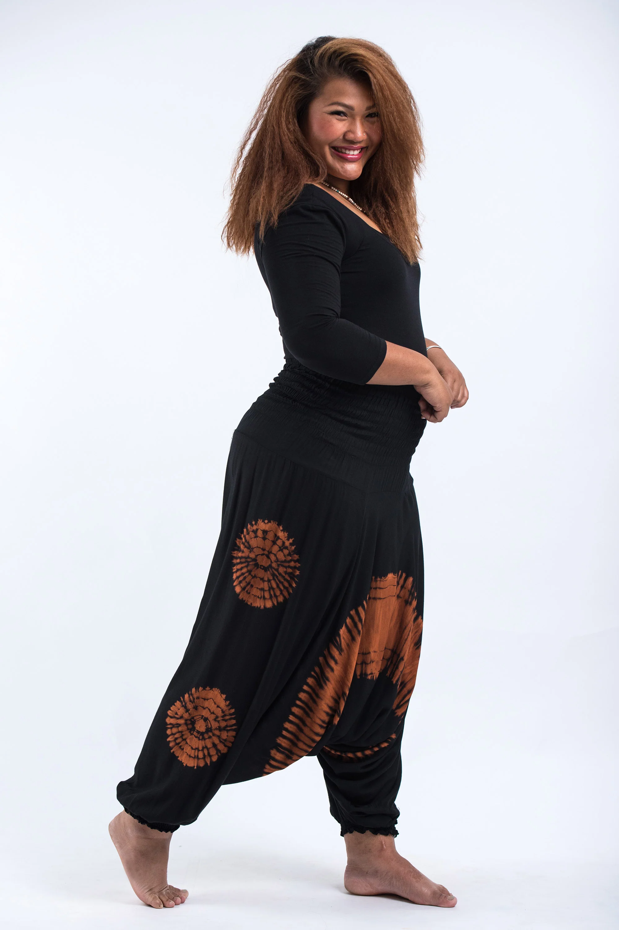 2615-Plus-Size-Tie-Dye-2-in-1-Jumpsuit-Harem-Pants-in-Black-07-3.webp Plus Size Tie Dye 2-in-1 Jumpsuit Harem Pants in Black 07