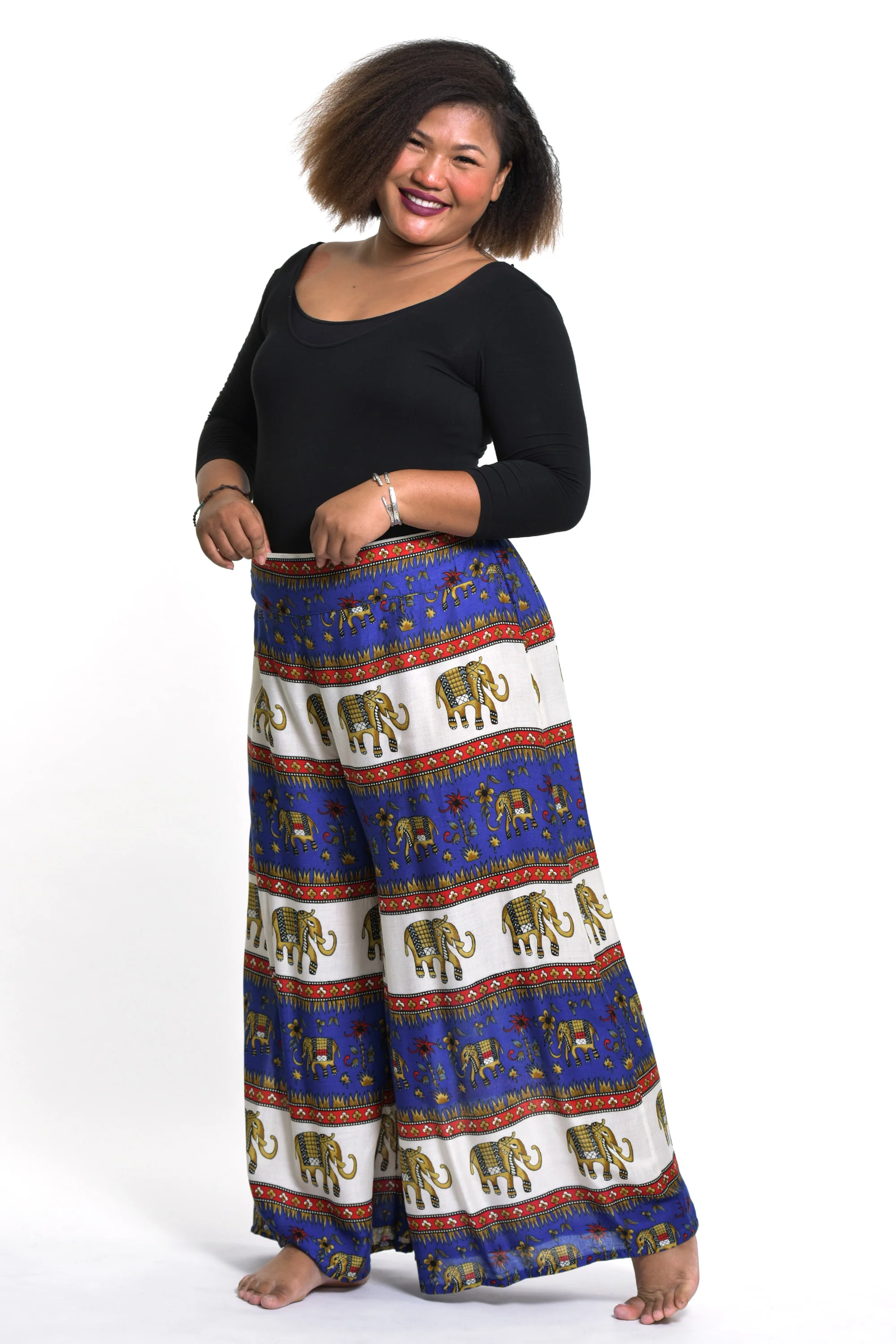 2621-Plus-Size-Elephant-Bliss-Palazzo-Style-Elephant-Pants-in-Blue-4.webp Plus Size Elephant Bliss Palazzo Style Elephant Pants in Blue