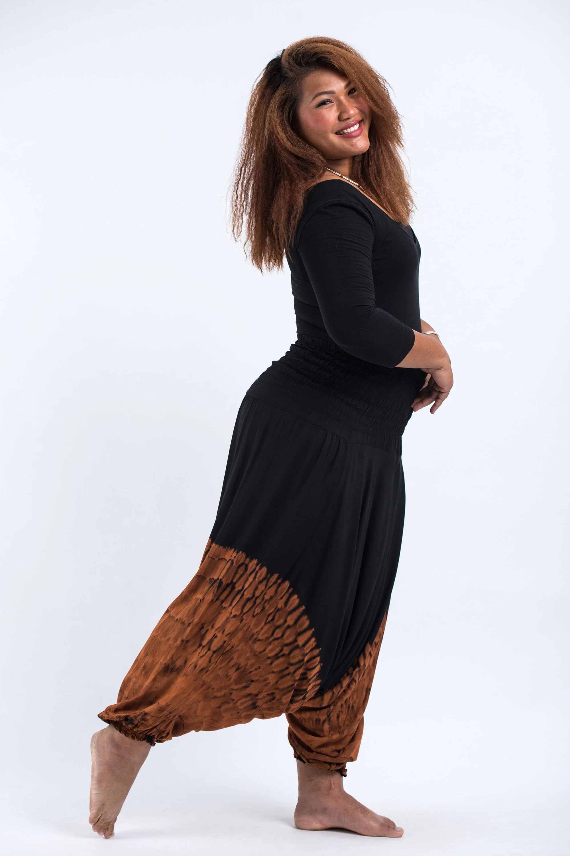 2646-Plus-Size-Tie-Dye-2-in-1-Jumpsuit-Harem-Pants-in-Black-06-3.webp Plus Size Tie Dye 2-in-1 Jumpsuit Harem Pants in Black 06