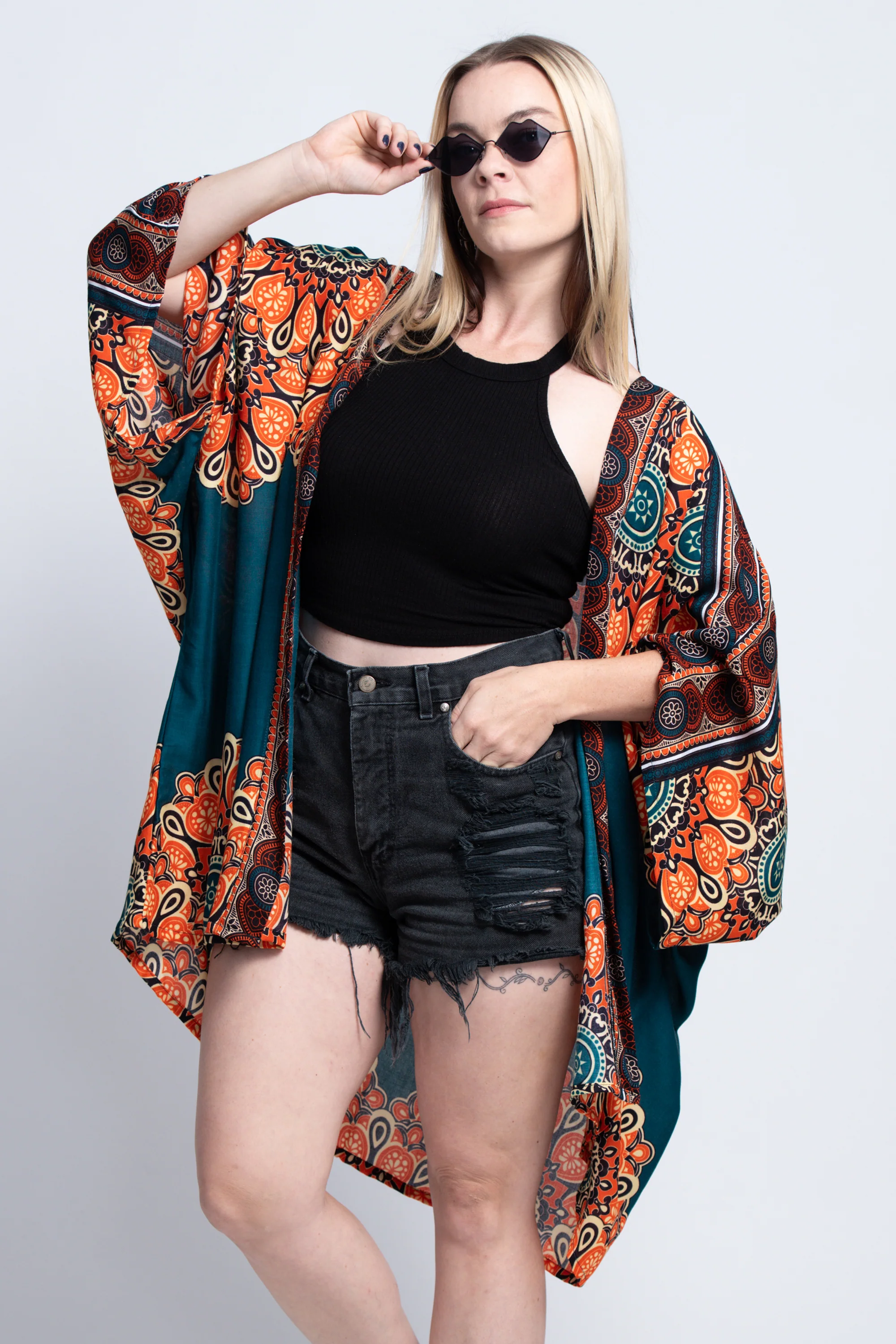 2689-Peony-Mandalas-Kimono-Cardigan-in-Teal-4.webp Peony Mandalas Kimono Cardigan in Teal