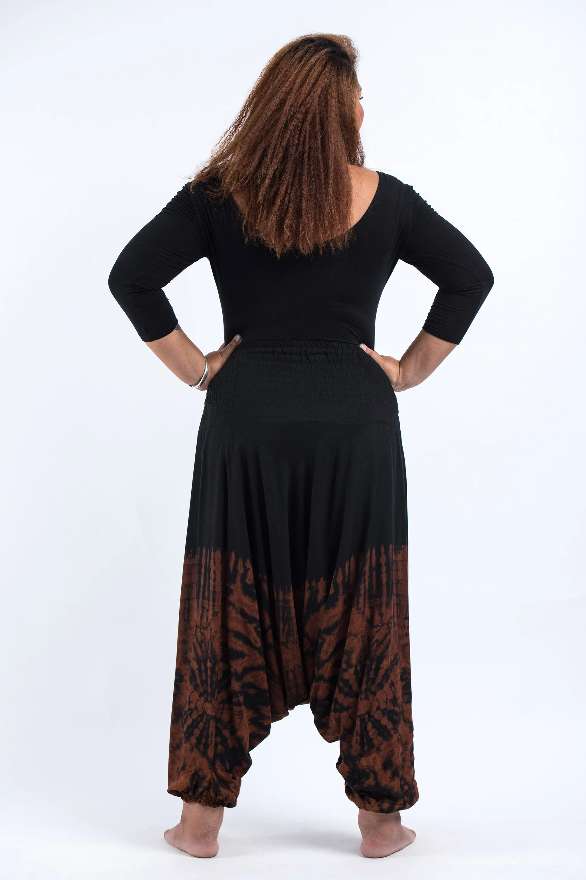 2708-Plus-Size-Tie-Dye-2-in-1-Jumpsuit-Harem-Pants-in-Black-01-4.webp Plus Size Tie Dye 2-in-1 Jumpsuit Harem Pants in Black 01