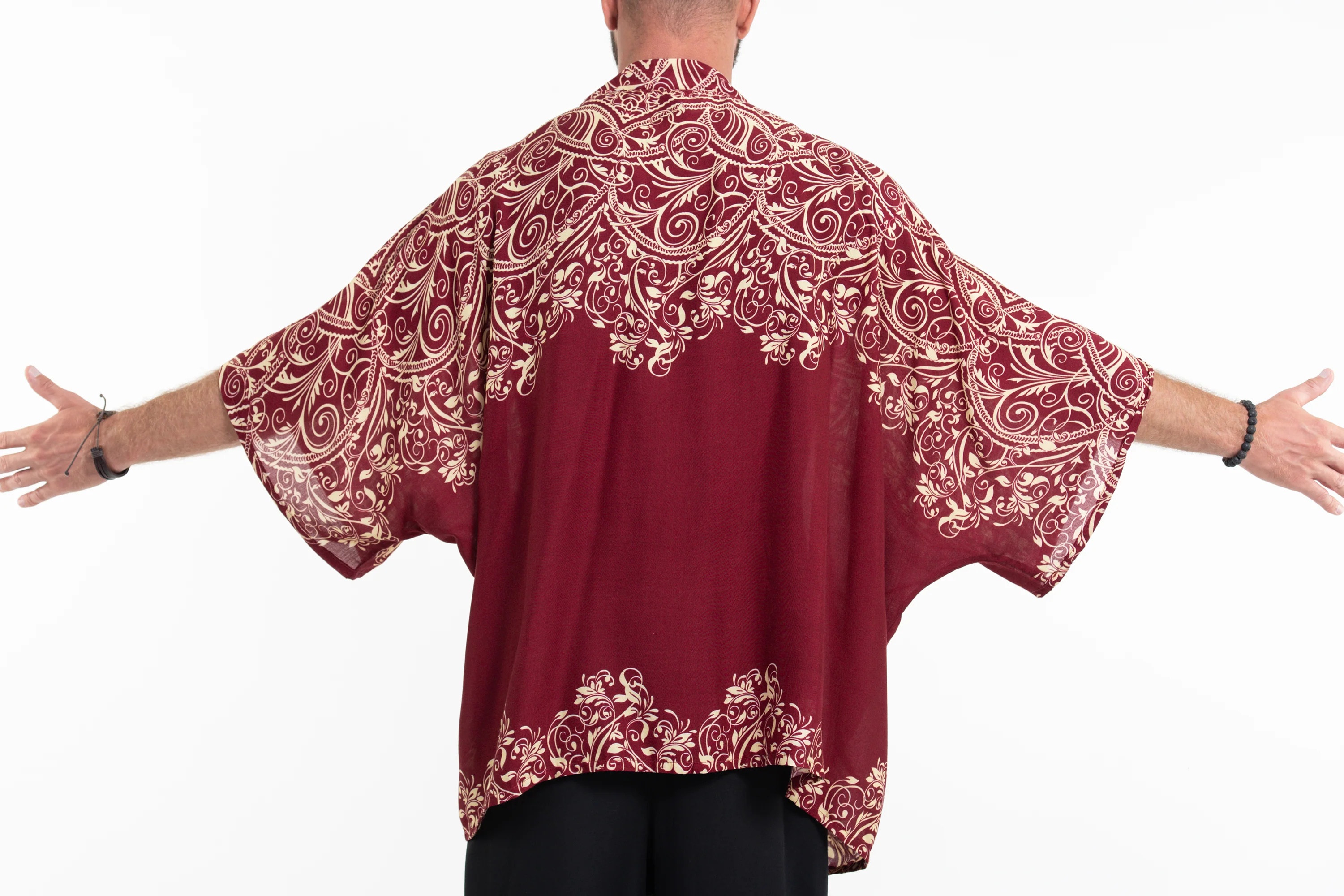 2726-Vines-Kimono-Cardigan-in-Red-6.webp Vines Kimono Cardigan in Red