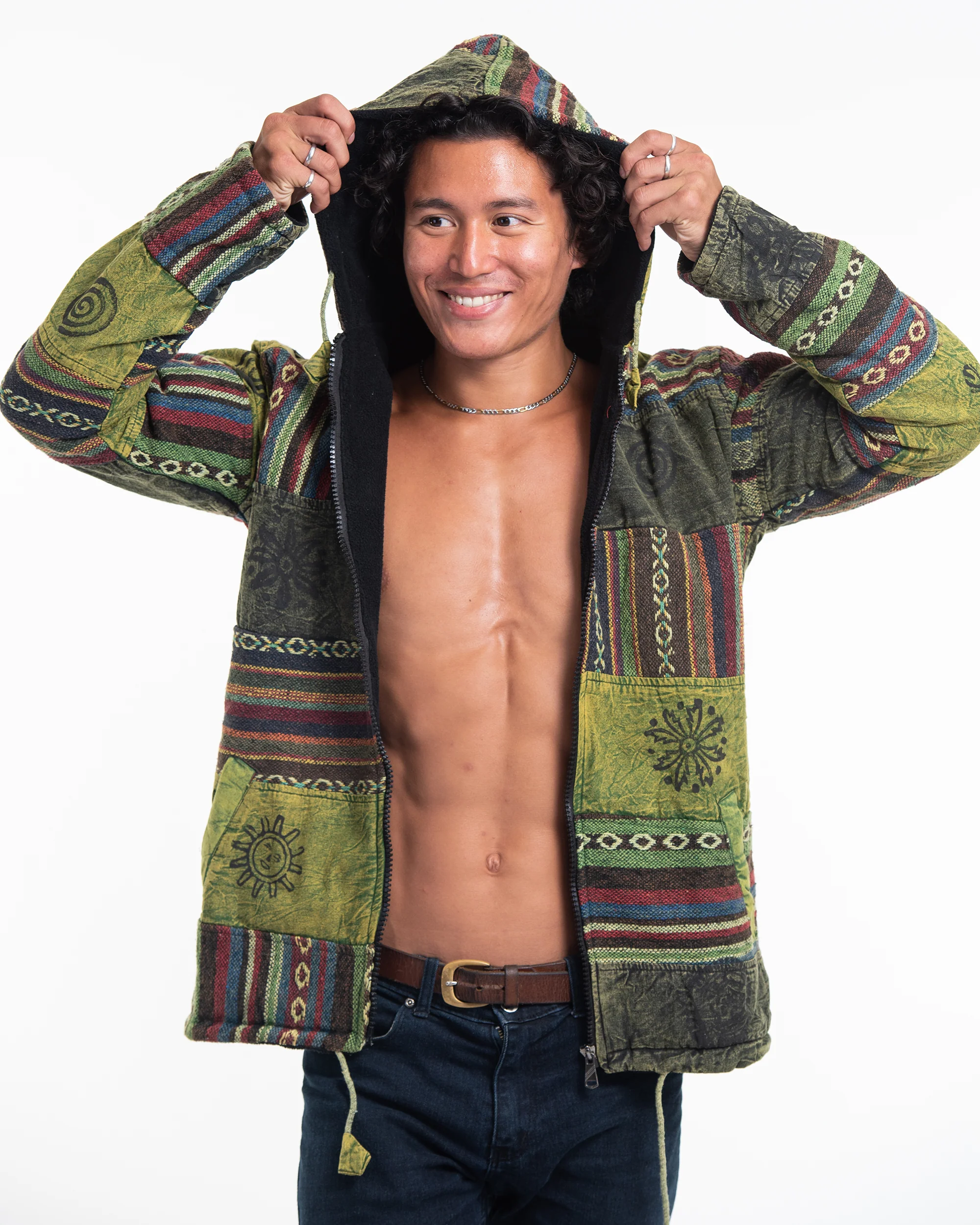 2753-Patchwork-Stone-Washed-Cotton-Jacket-in-Green-01-5.webp Patchwork Stone Washed Cotton Jacket in Green 01