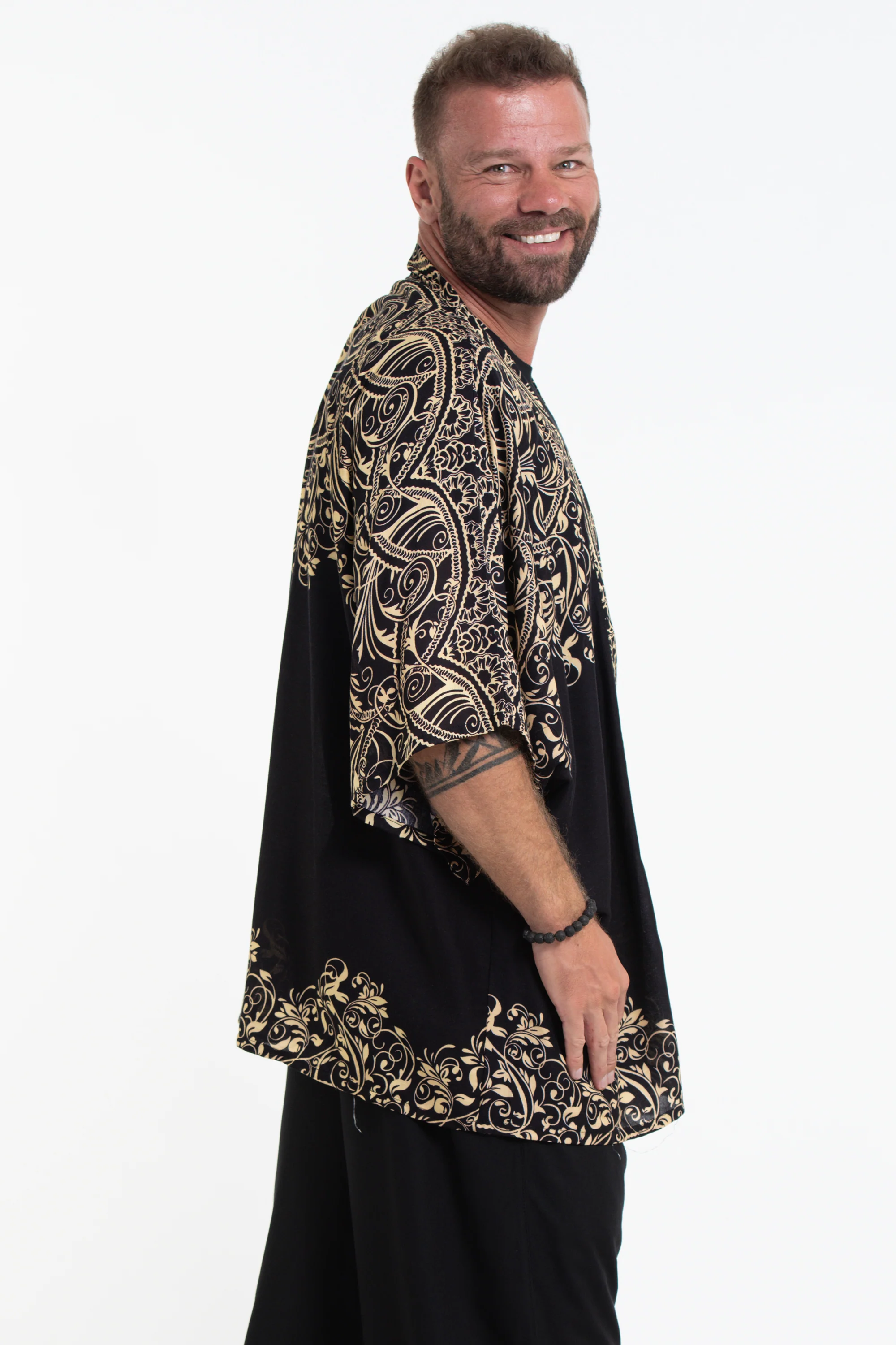 2796-Vines-Kimono-Cardigan-in-Black-3.webp Vines Kimono Cardigan in Black