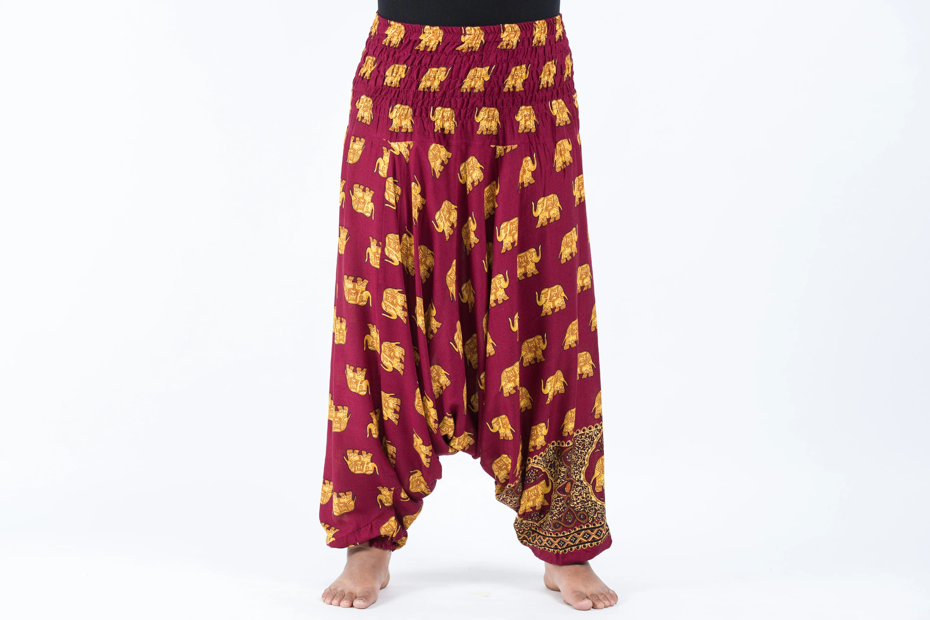 2817-Plus-Size-Golden-Elephant-2-in-1-Jumpsuit-Elephant-Pants-in-Maroon-2.webp Plus Size Golden Elephant 2-in-1 Jumpsuit Elephant Pants in Maroon