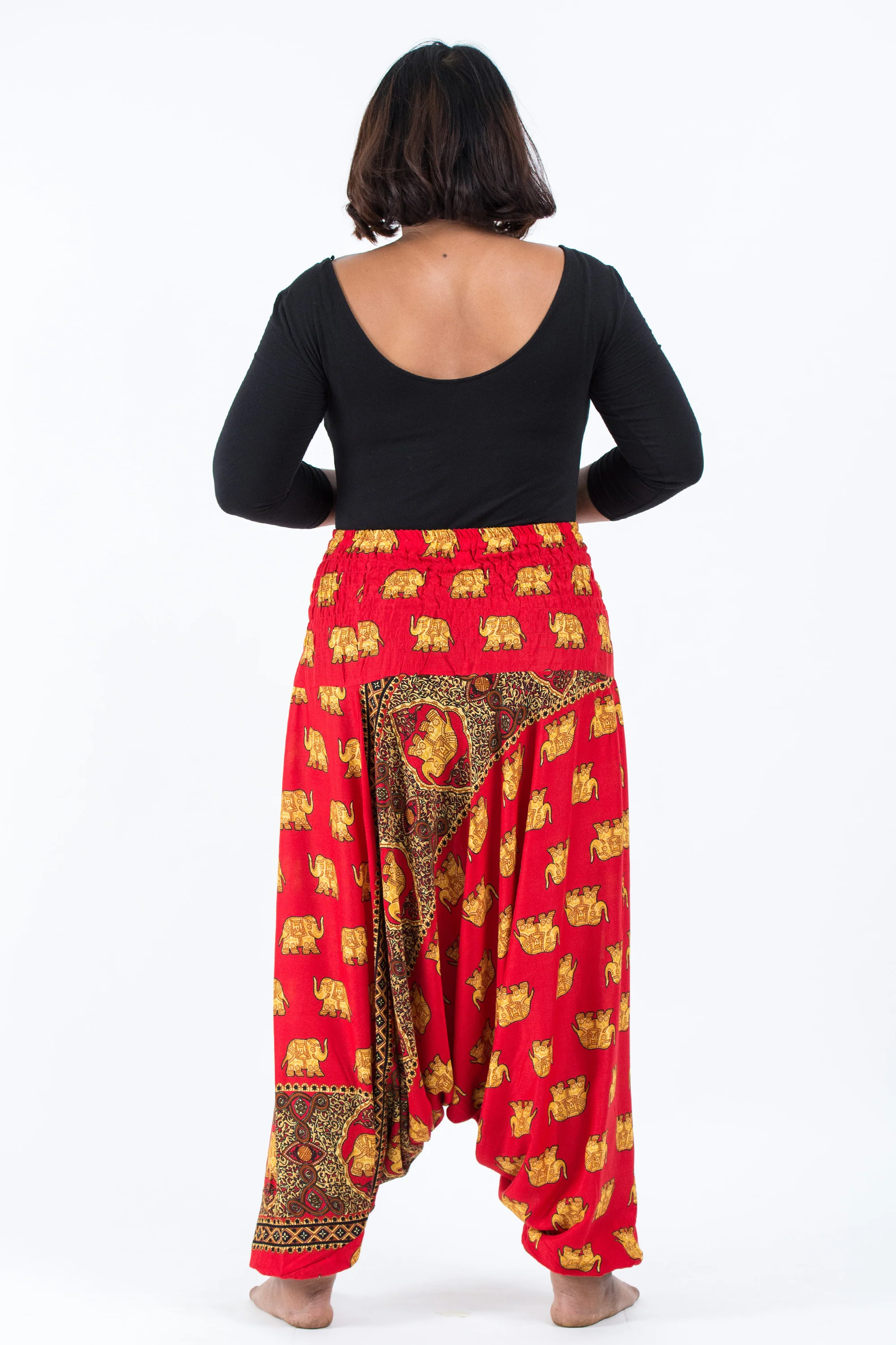 2818-Plus-Size-Golden-Elephant-2-in-1-Jumpsuit-Elephant-Pants-in-Red-4.webp Plus Size Golden Elephant 2-in-1 Jumpsuit Elephant Pants in Red