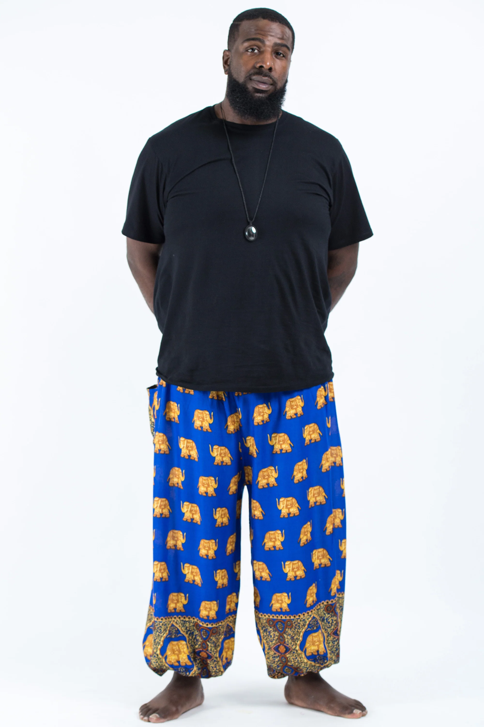 2824-Plus-Size-Golden-Elephant-Men-s-Elephant-Pants-in-Blue-4.webp Plus Size Golden Elephant Men's Elephant Pants in Blue