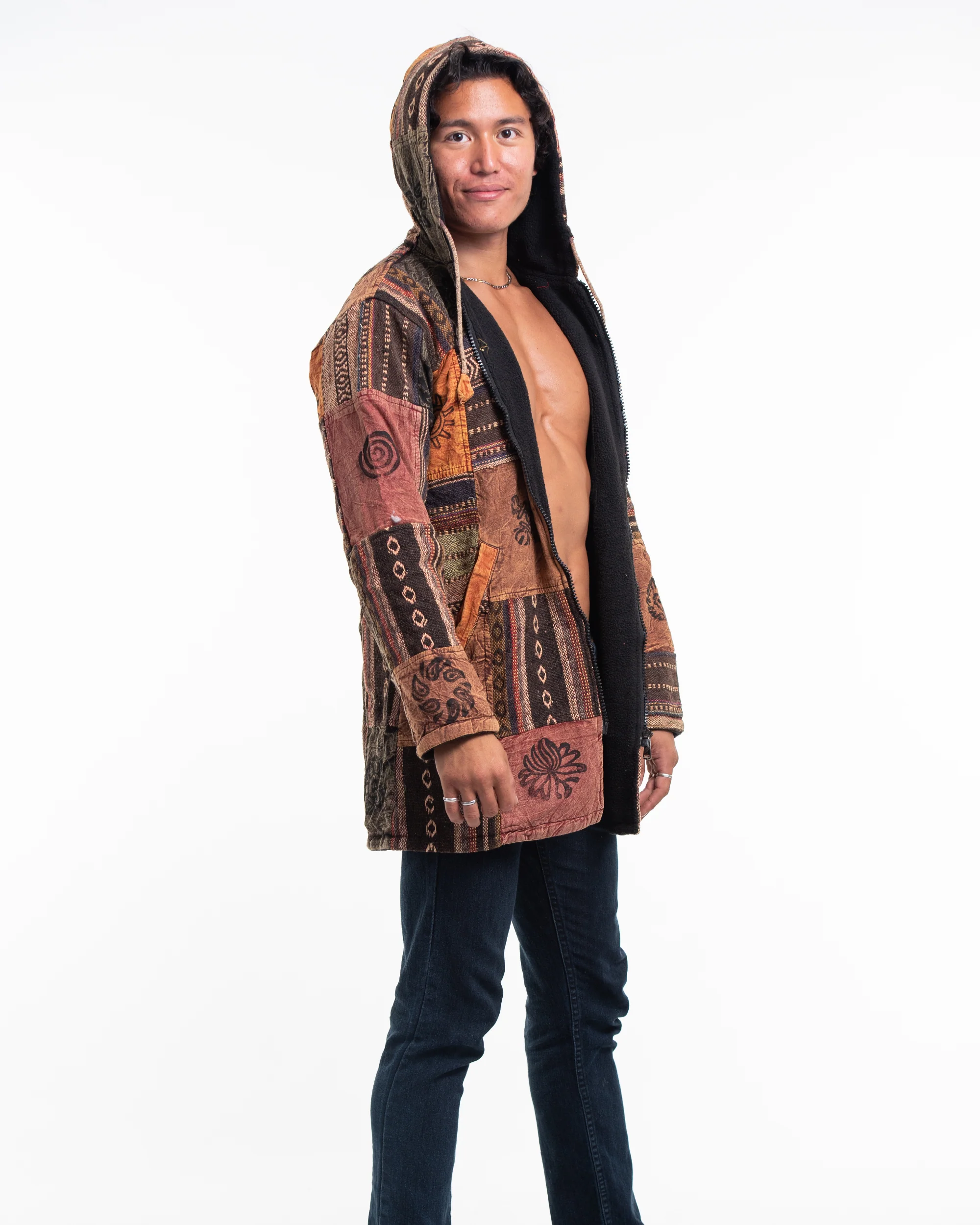 2910-Patchwork-Stone-Washed-Cotton-Jacket-in-Brown-02-5.webp Patchwork Stone Washed Cotton Jacket in Brown 02