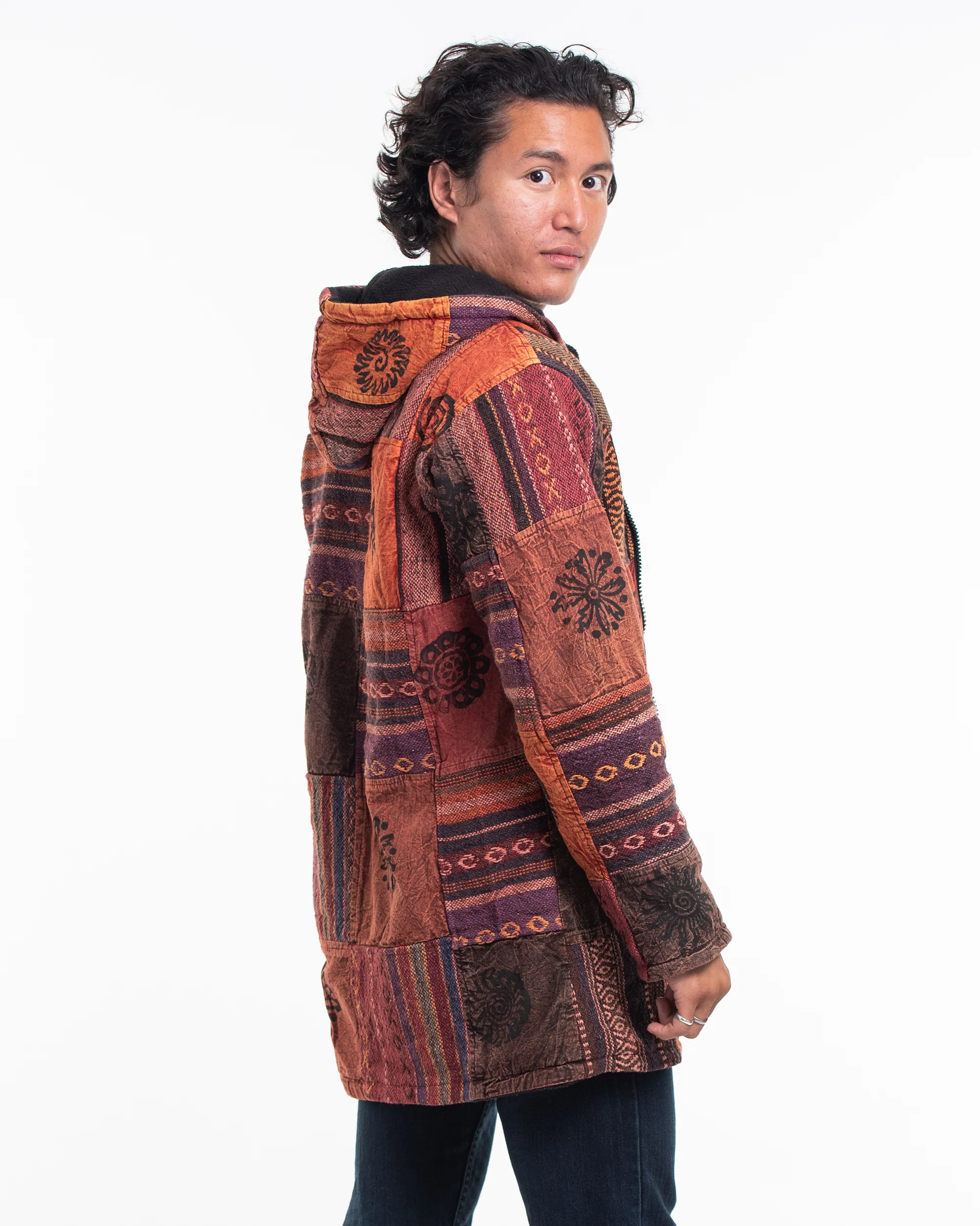 2929-Patchwork-Stone-Washed-Cotton-Jacket-in-Brick-02-3.webp Patchwork Stone Washed Cotton Jacket in Brick 02