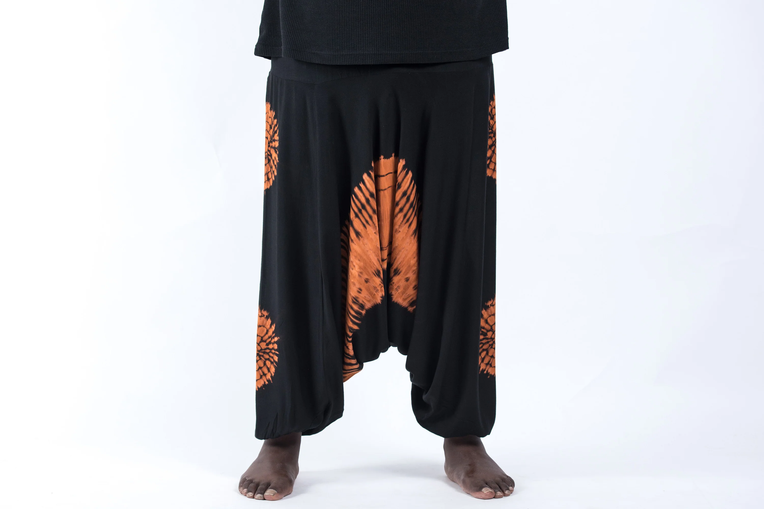 2958-Plus-Size-Tie-Dye-Drop-Crotch-Men-s-Harem-Pants-in-Black-09-2.webp Plus Size Tie Dye Drop Crotch Men's Harem Pants in Black 09