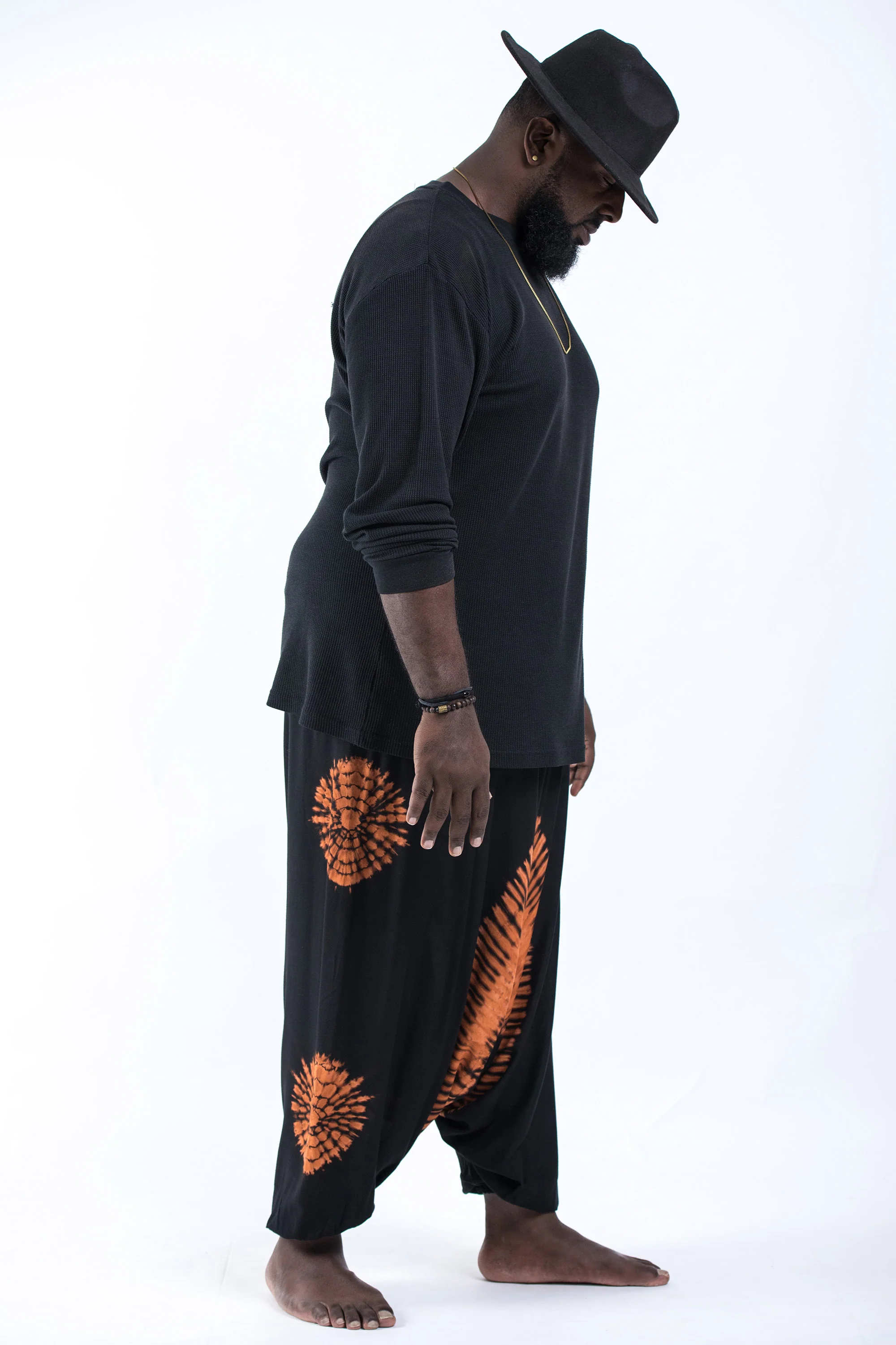 2958-Plus-Size-Tie-Dye-Drop-Crotch-Men-s-Harem-Pants-in-Black-09-3.webp Plus Size Tie Dye Drop Crotch Men's Harem Pants in Black 09