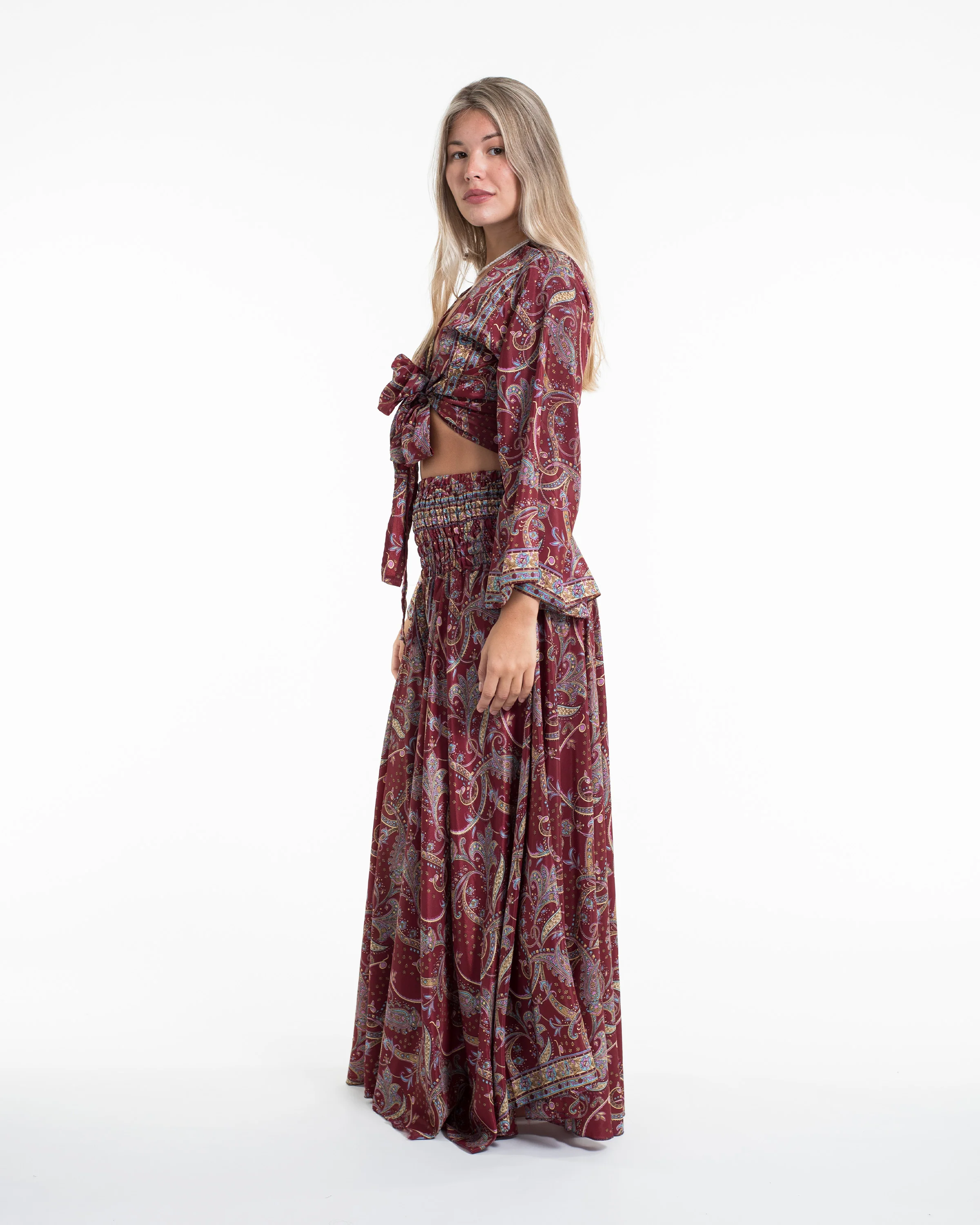 3113-Celestial-Paisley-Tie-Top-and-Palazzo-Pants-in-Red-3.webp Celestial Paisley Tie Top and Palazzo Pants in Red