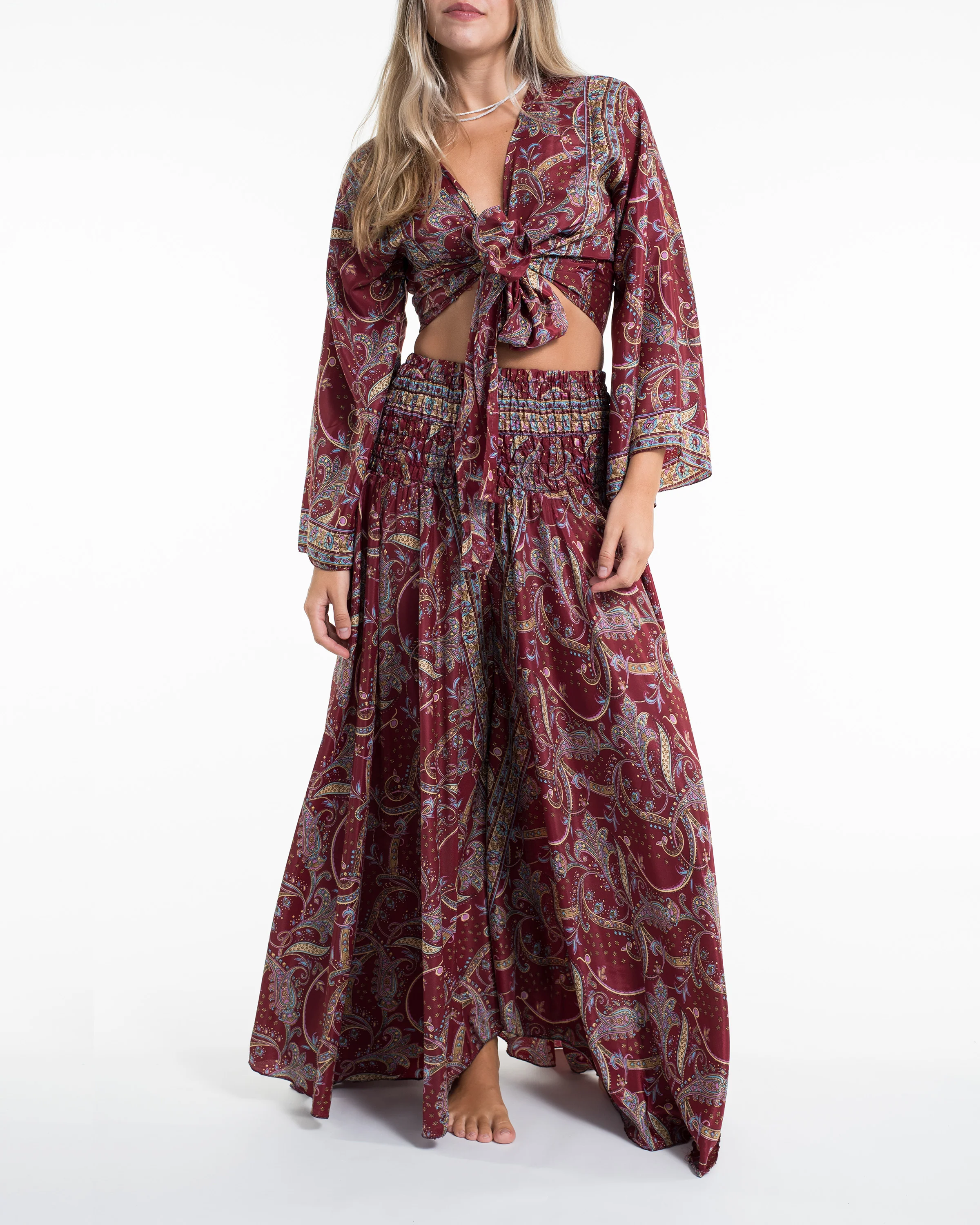 3113-Celestial-Paisley-Tie-Top-and-Palazzo-Pants-in-Red-6.webp Celestial Paisley Tie Top and Palazzo Pants in Red