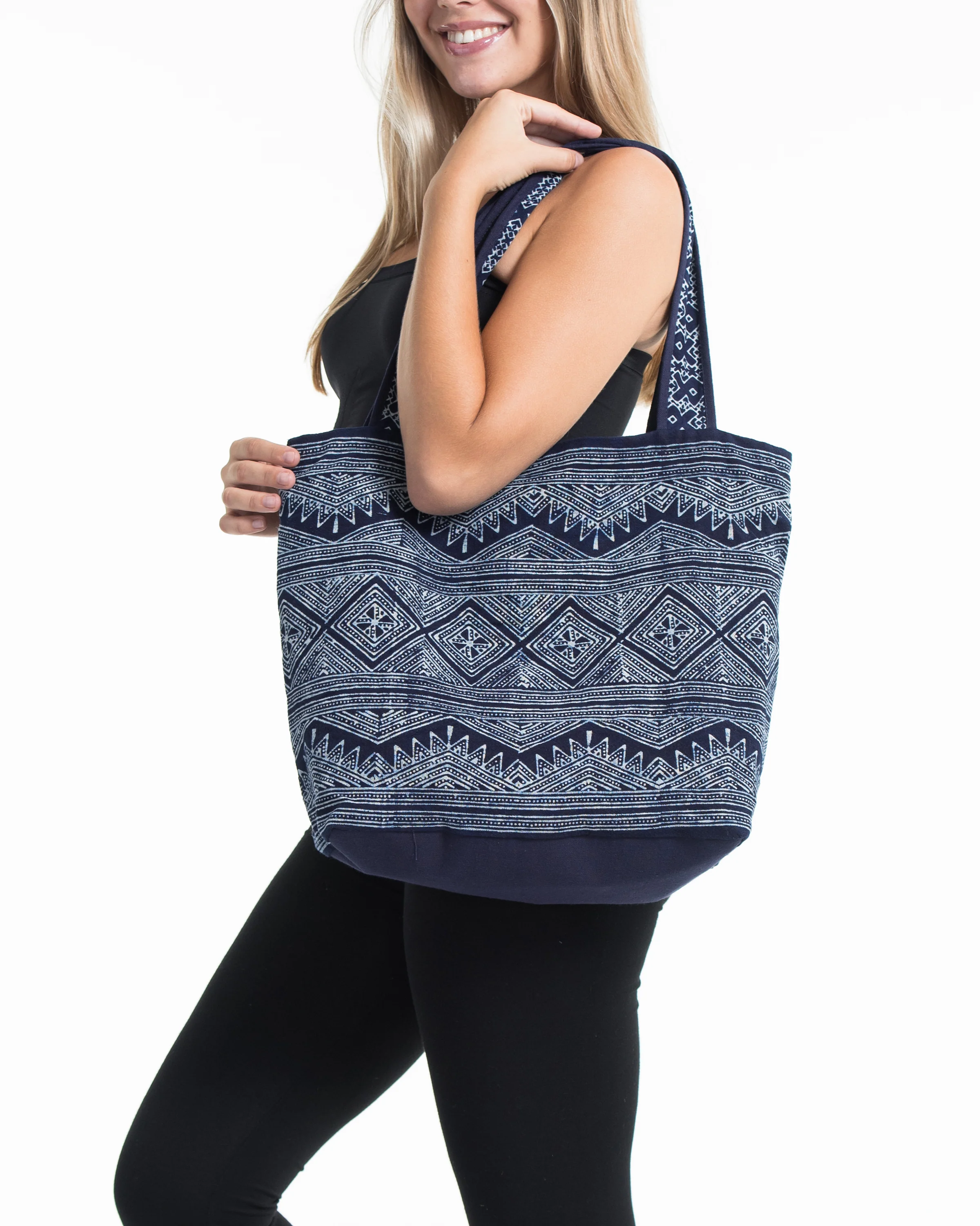 4-Hmong-Indigo-Batik-and-Embroidered-Tote-Bag-with-Orange-Tassels-4.webp Hmong Indigo Batik and Embroidered Tote Bag with Orange Tassels