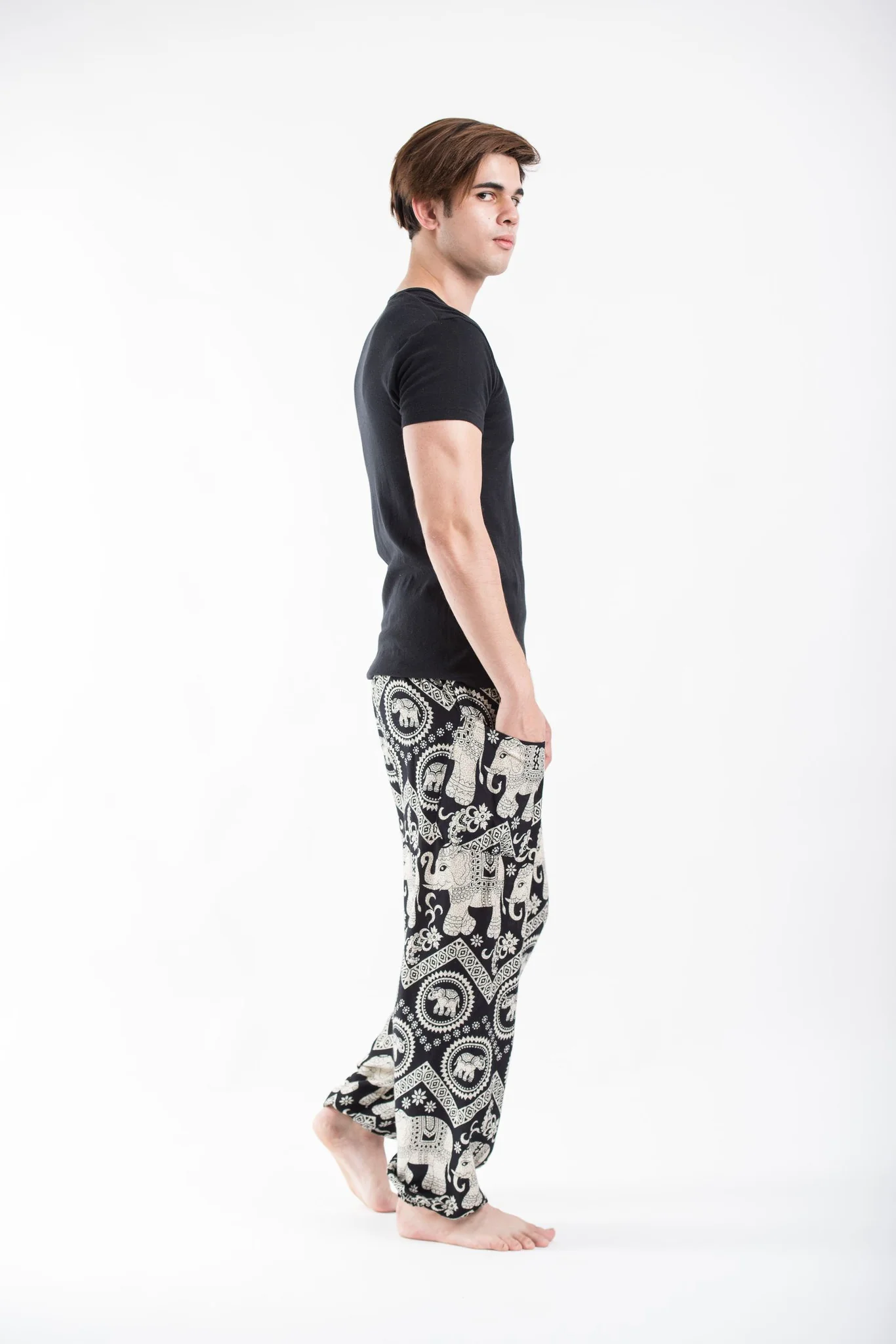 517-Imperial-Elephant-Men-s-Elephant-Pants-in-Black-3.webp Imperial Elephant Men's Elephant Pants in Black