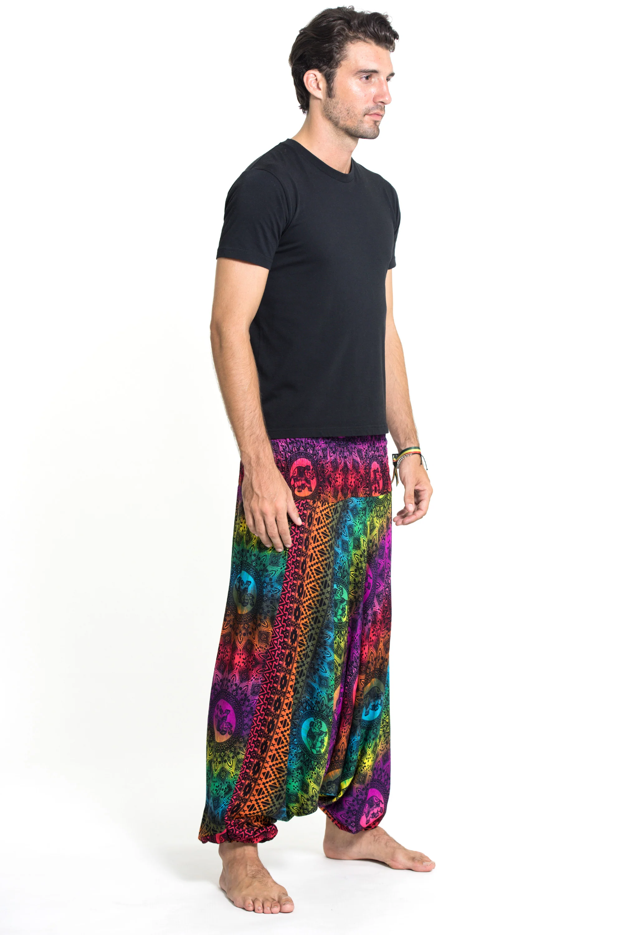 586-Rainbow-Elephant-Drop-Crotch-Men-s-Elephant-Pants-in-Purple-3.webp Rainbow Elephant Drop Crotch Men's Elephant Pants in Purple